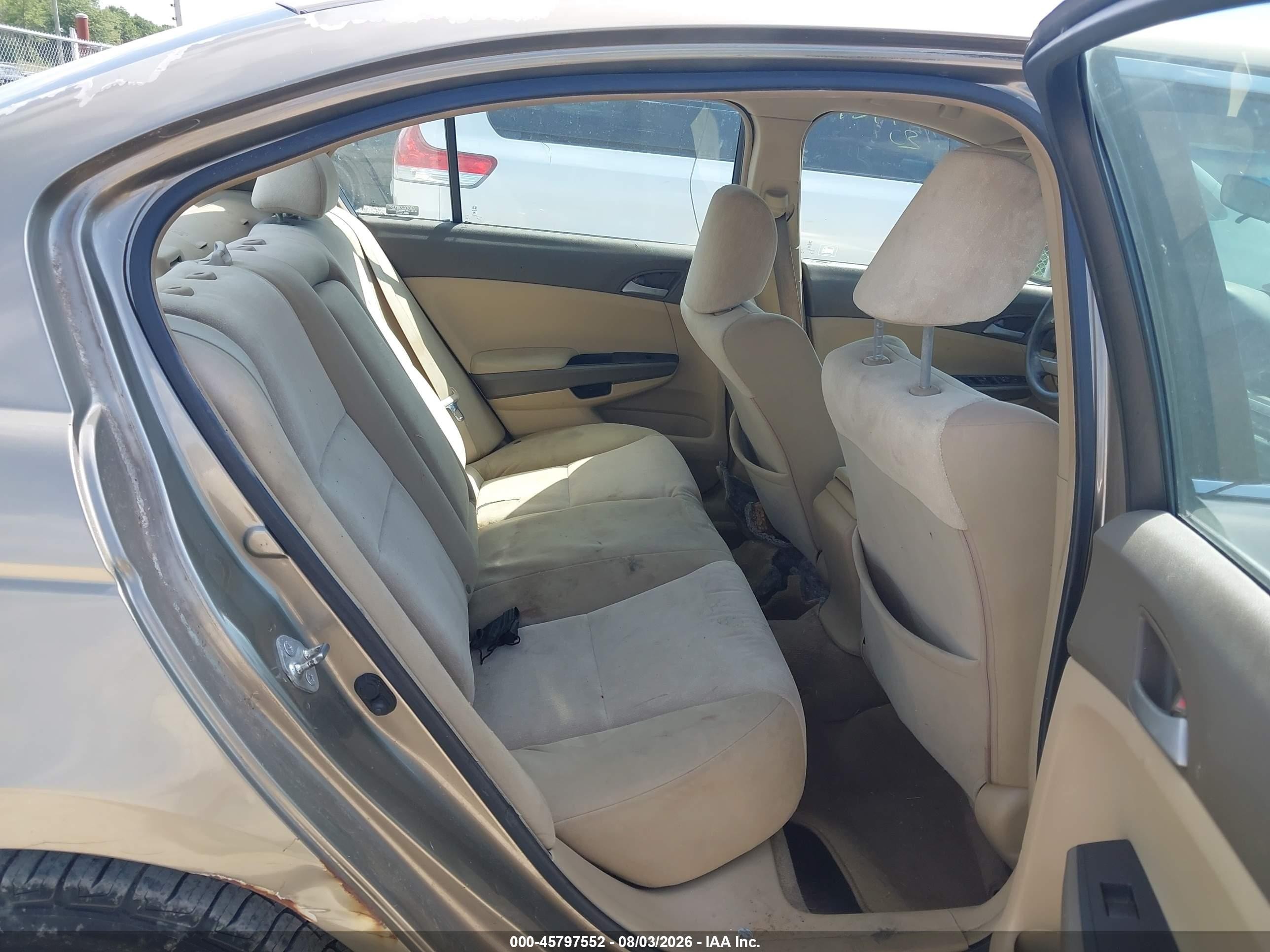 2009 Honda Accord 2.4 Lx Gold vin: 1HGCP26349A150787