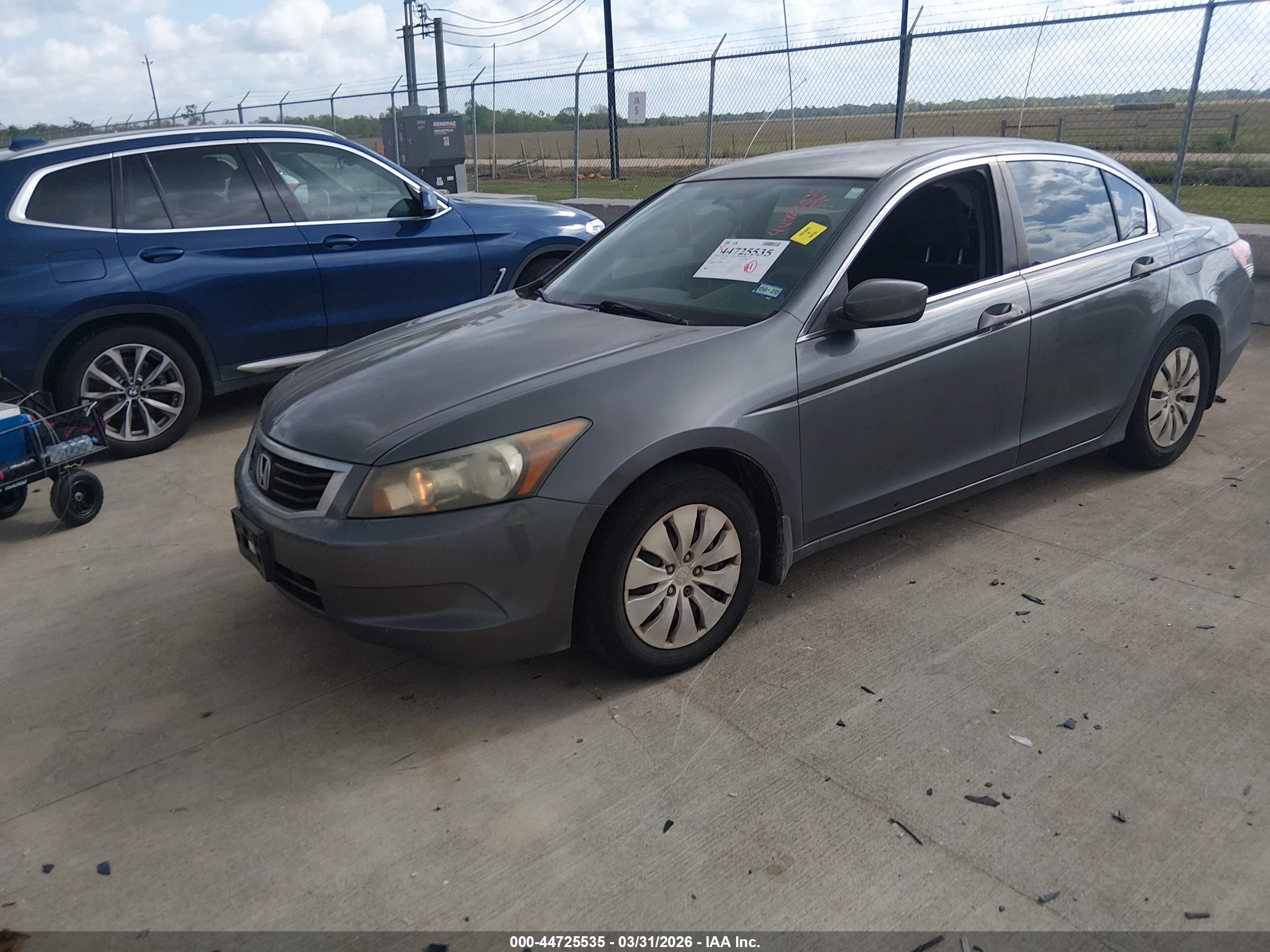 2009 Honda Accord Lx Gray vin: 1HGCP26349A169274