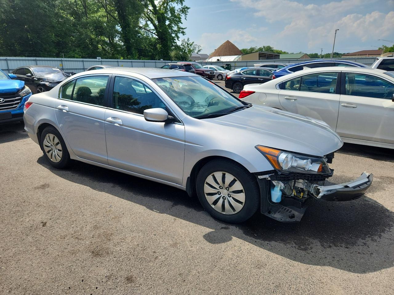 2009 Honda Accord Lx Silver vin: 1HGCP26349A188066