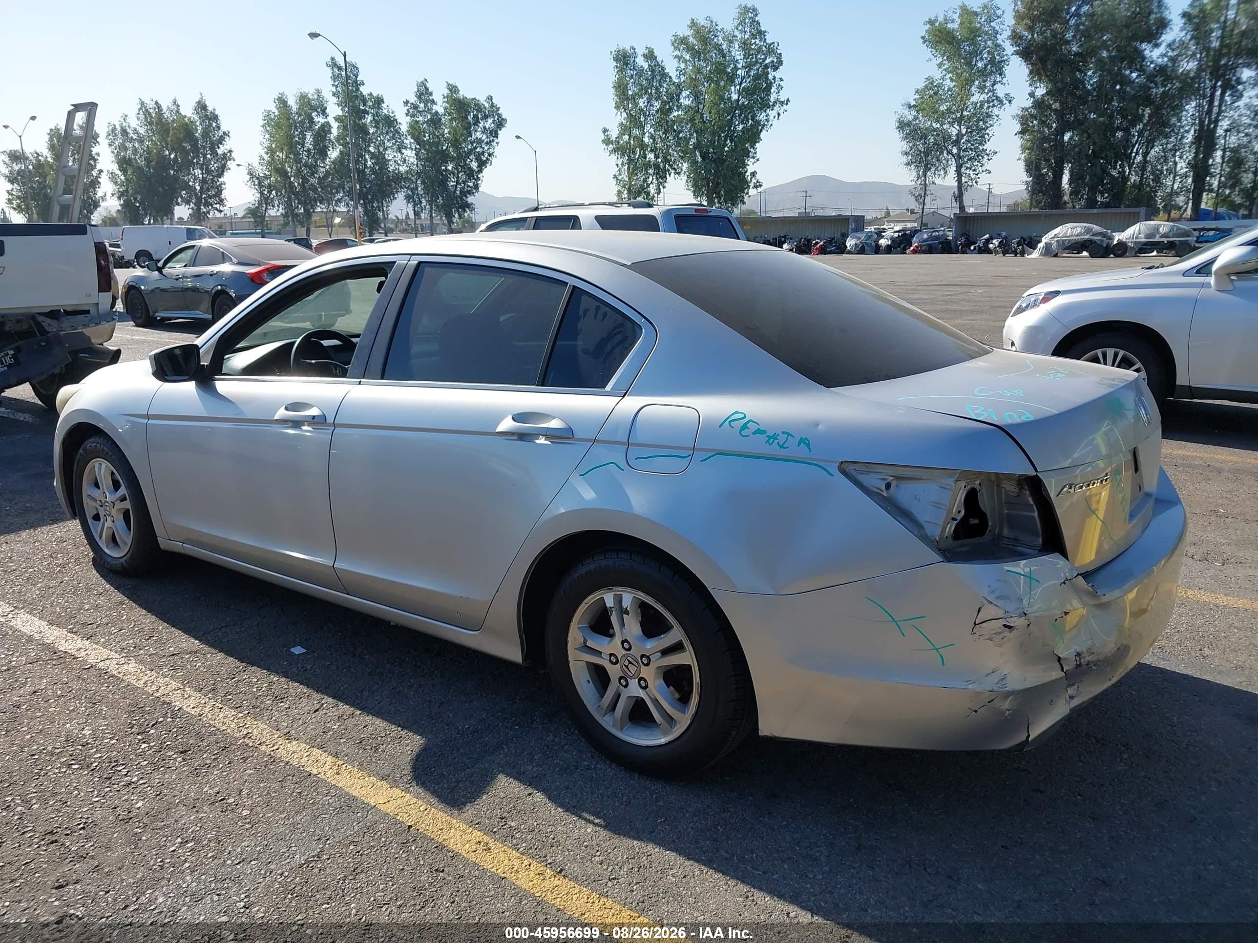 2009 Honda Accord 2.4 Lx Silver vin: 1HGCP26349A192571
