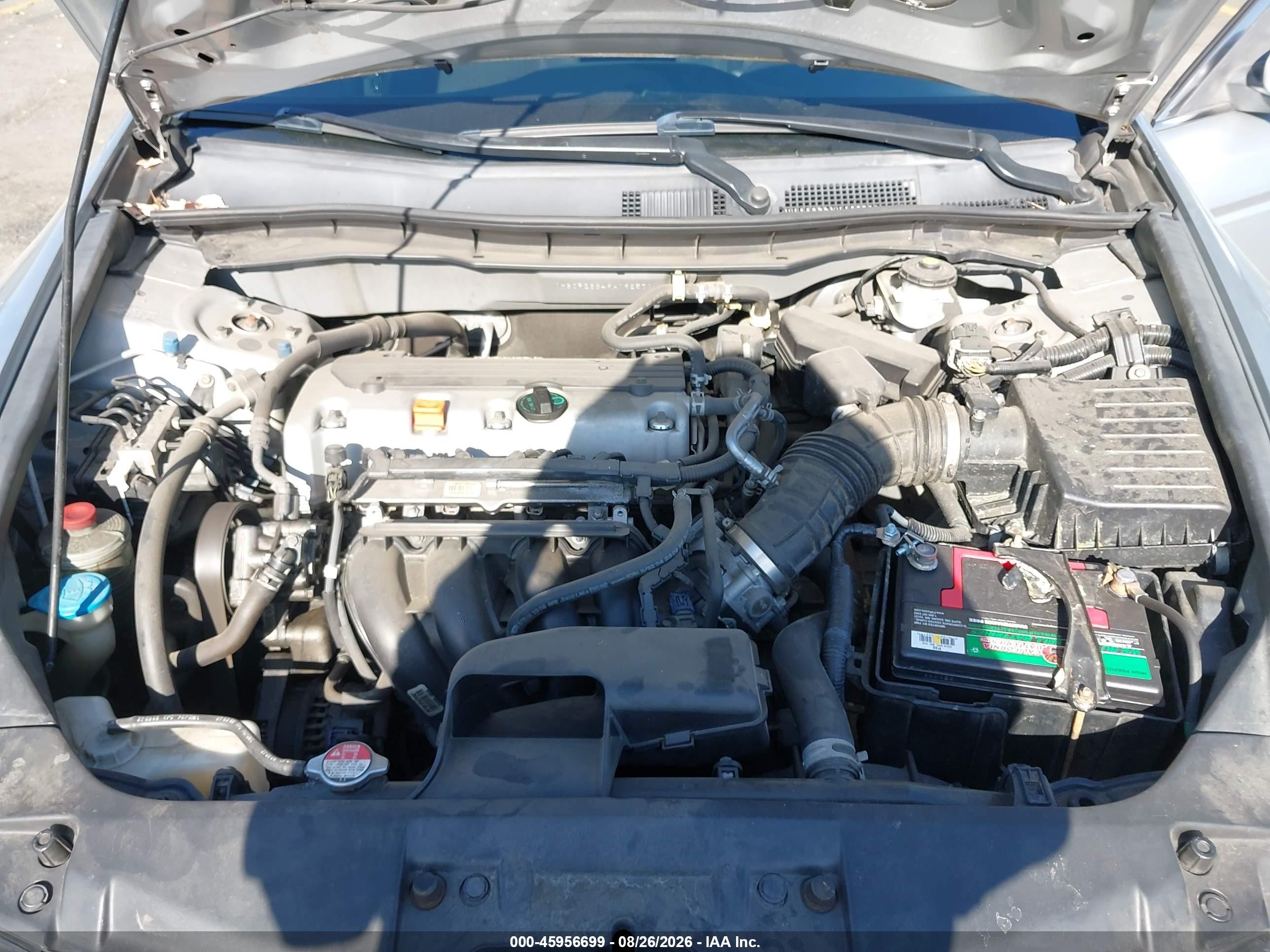 2009 Honda Accord 2.4 Lx Silver vin: 1HGCP26349A192571