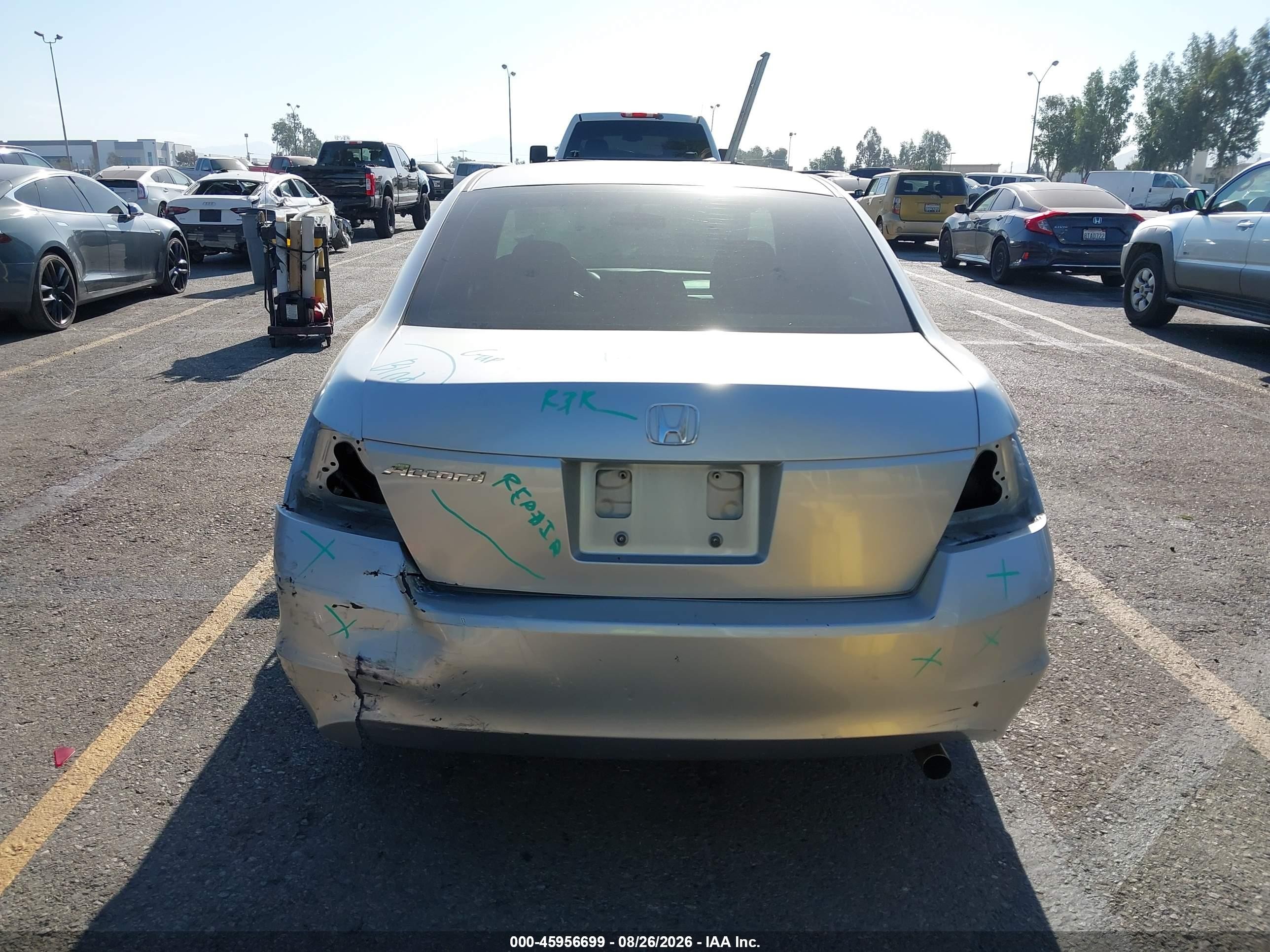 2009 Honda Accord 2.4 Lx Silver vin: 1HGCP26349A192571