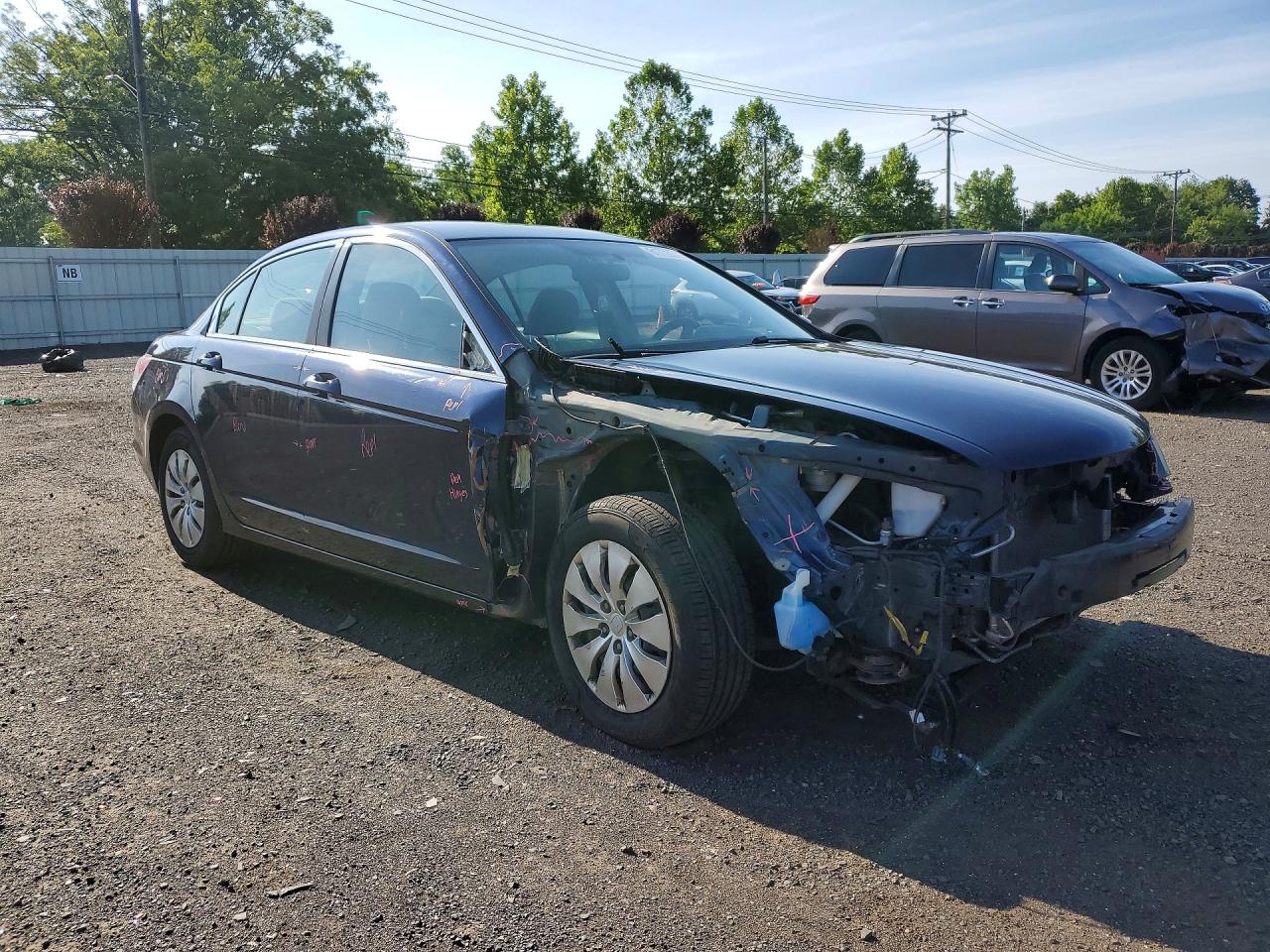 2009 Honda Accord Lx Синий vin: 1HGCP26349A198693