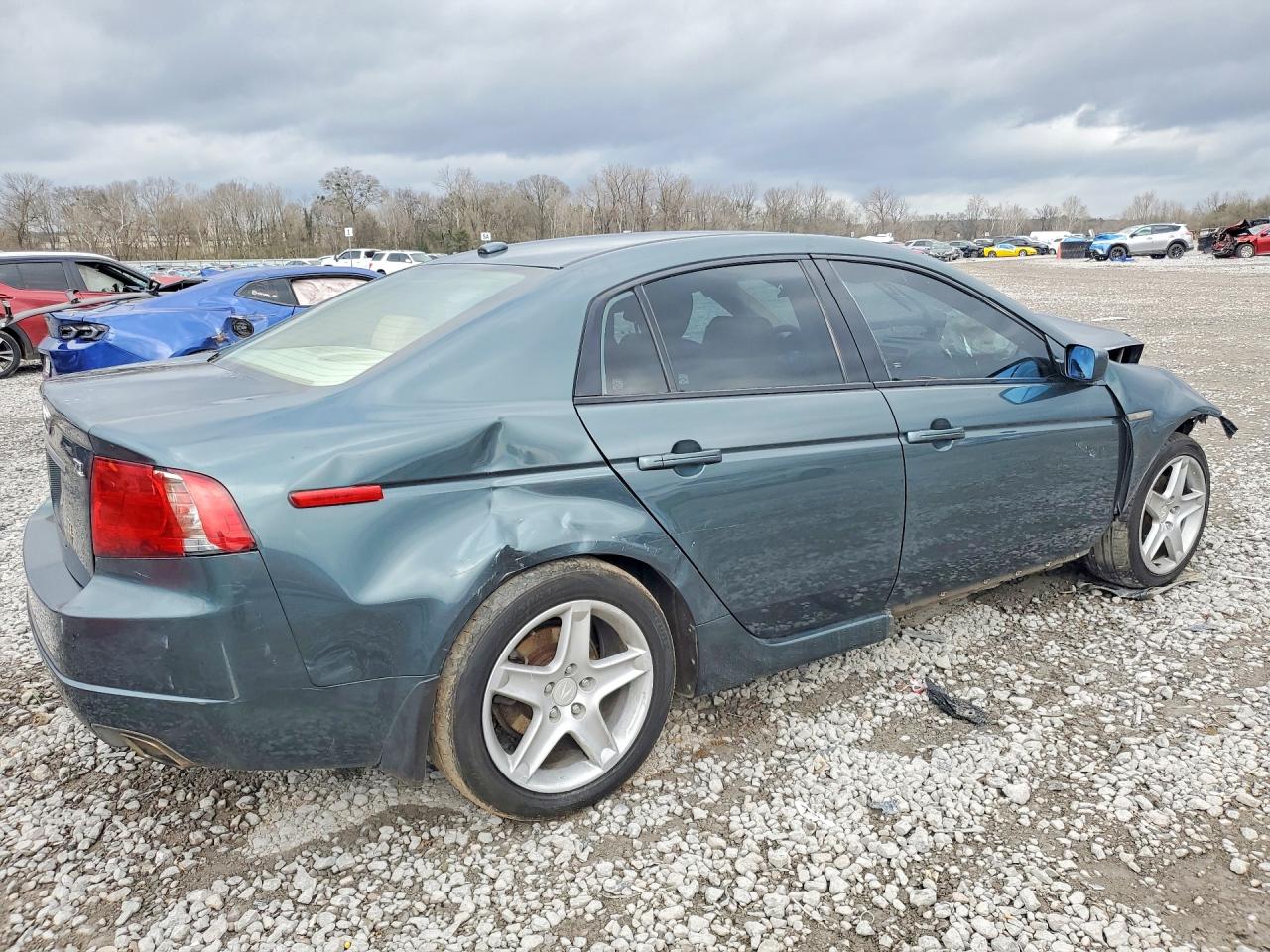 2004 Acura Tl Green vin: 19UUA66244A020926