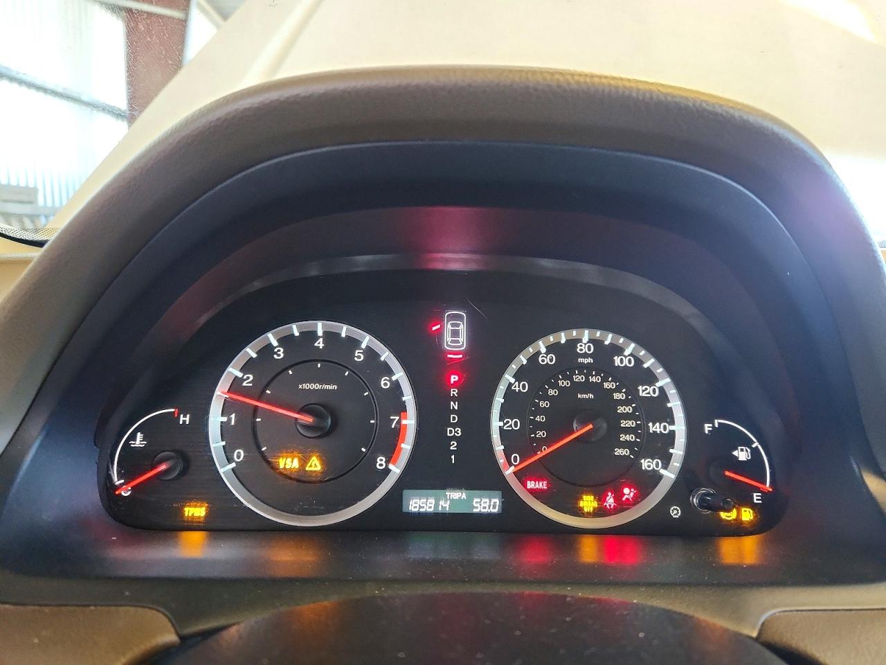 2008 Honda Accord Lx White vin: 1HGCP26358A018197