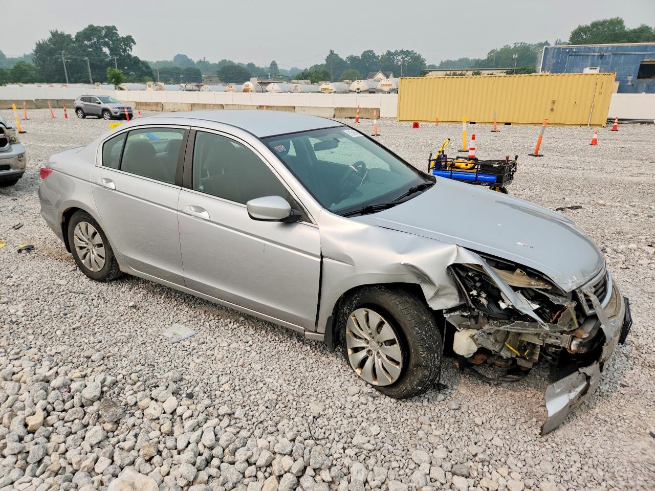 2008 Honda Accord Lx Silver vin: 1HGCP26358A021732
