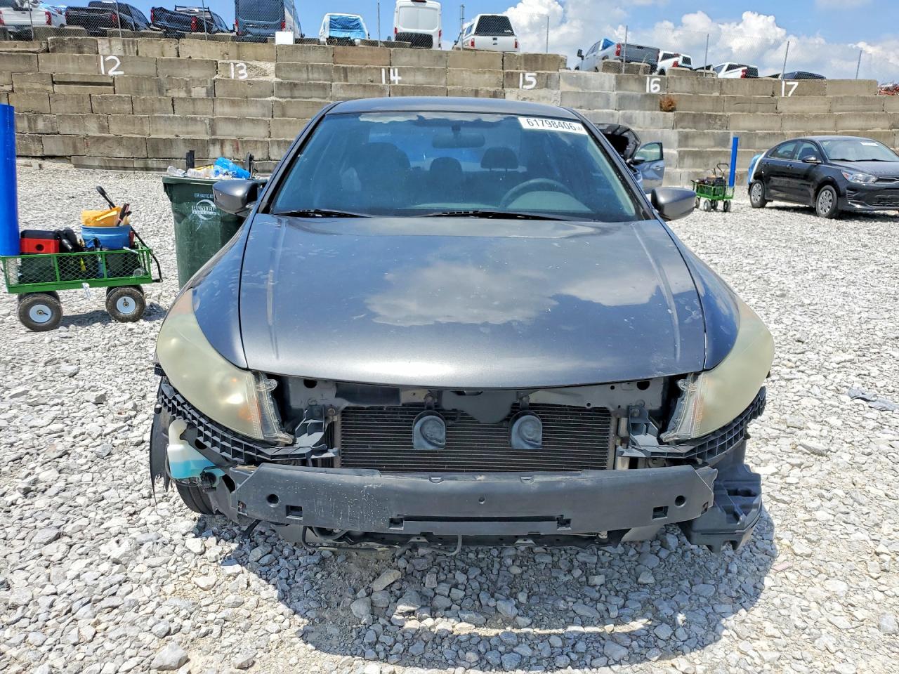2008 Honda Accord Lx Серый vin: 1HGCP26358A077136