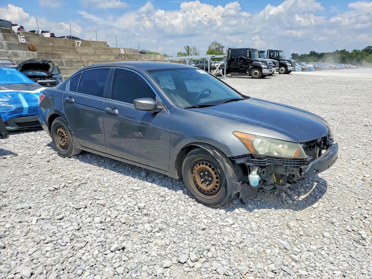 2008 Honda Accord Lx Серый vin: 1HGCP26358A077136