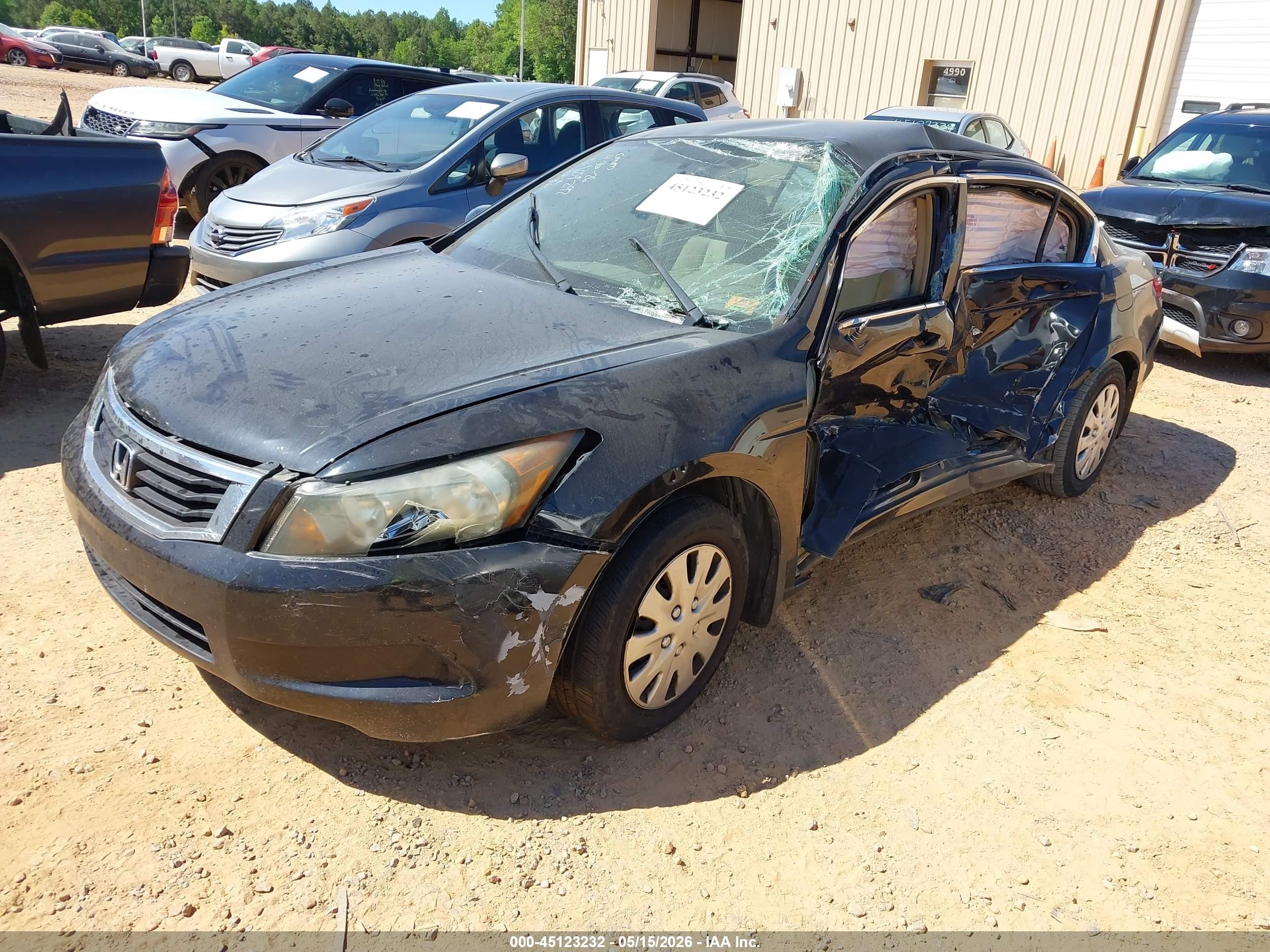 2008 Honda Accord 2.4 Lx Dark Blue vin: 1HGCP26358A109292