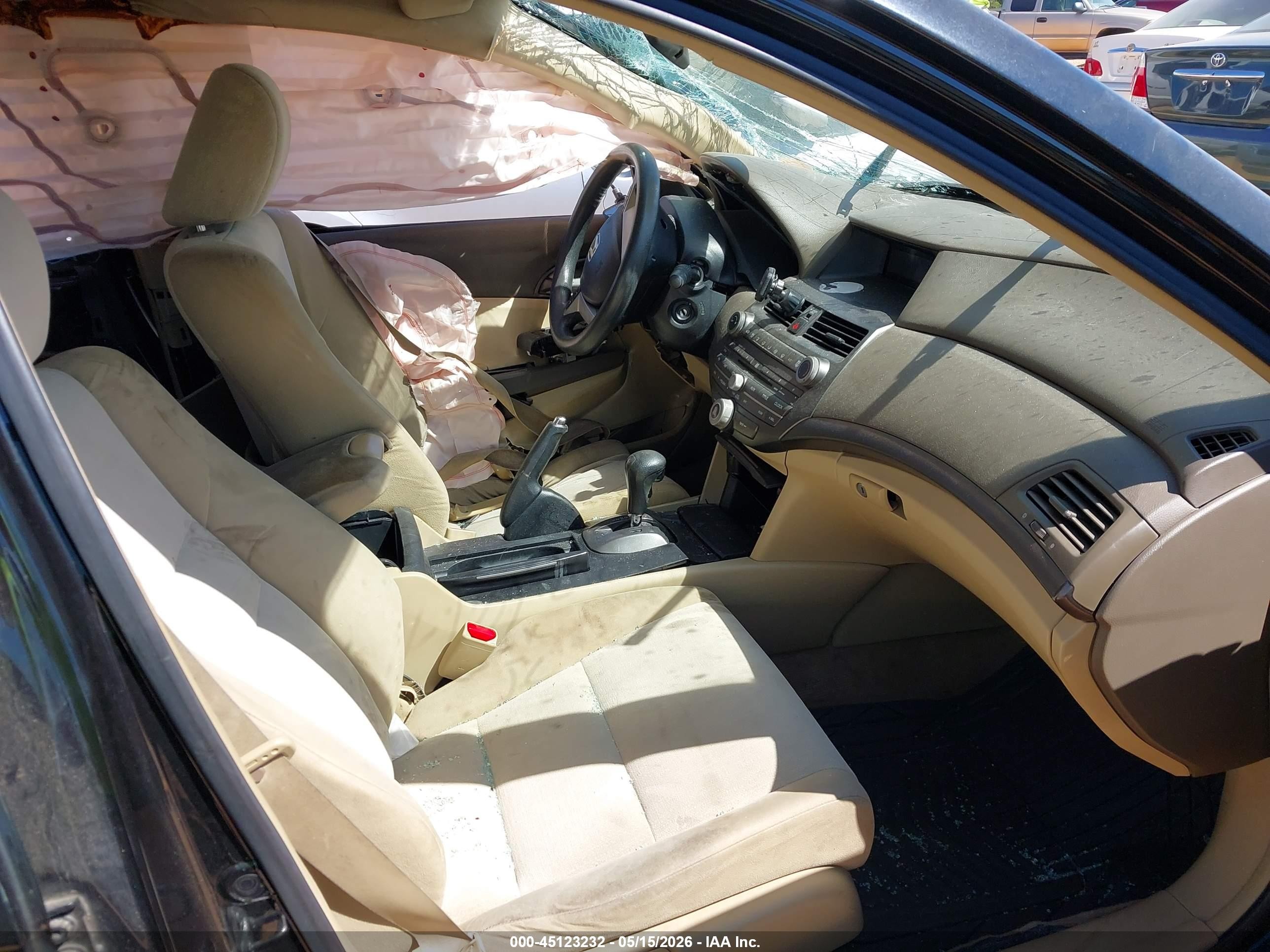 2008 Honda Accord 2.4 Lx Dark Blue vin: 1HGCP26358A109292