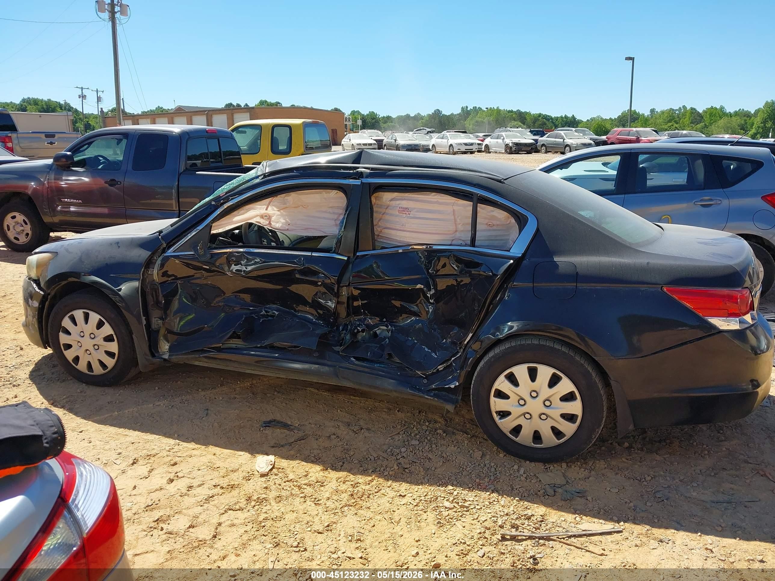 2008 Honda Accord 2.4 Lx Dark Blue vin: 1HGCP26358A109292