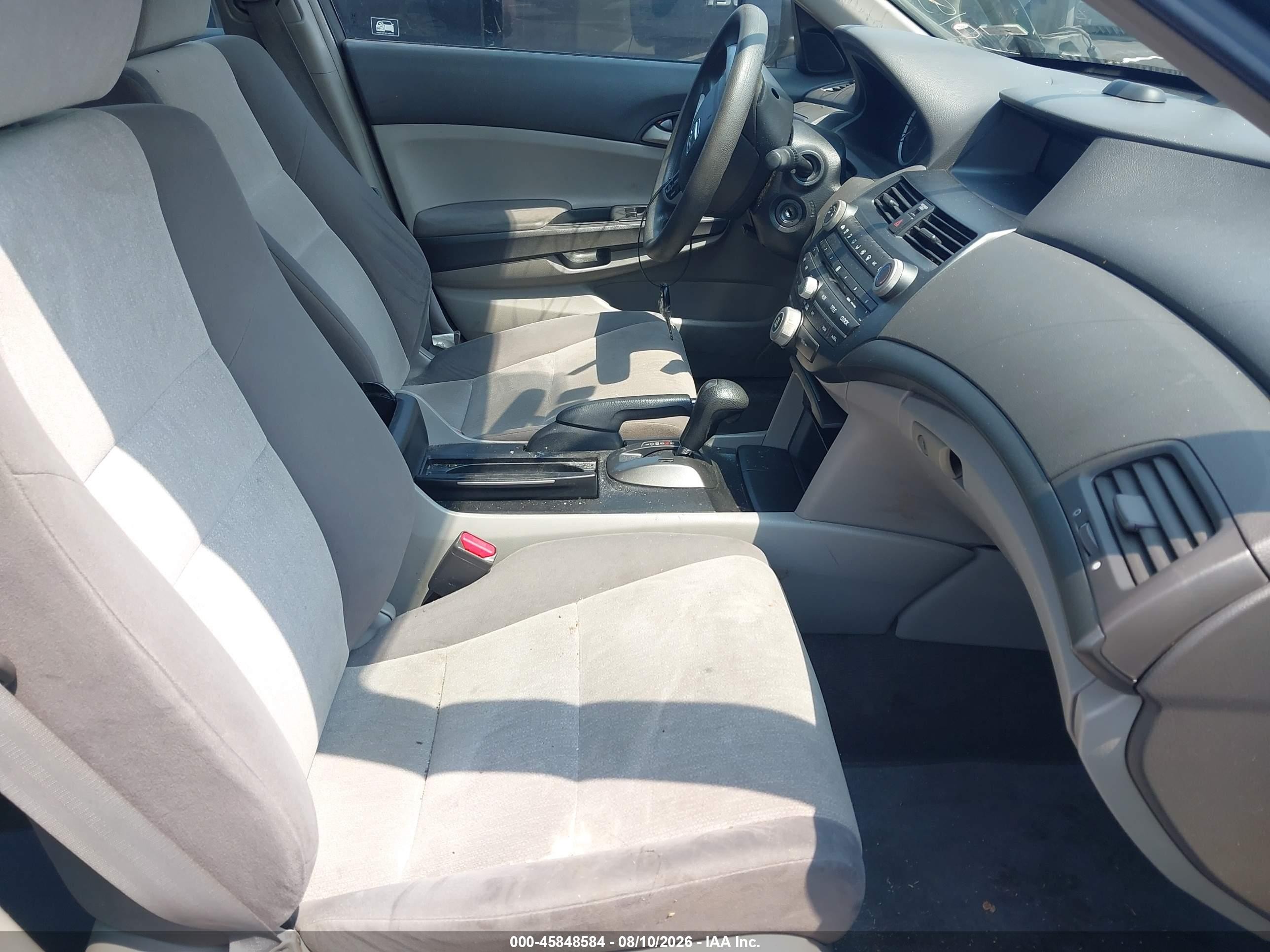 2008 Honda Accord 2.4 Lx Gray vin: 1HGCP26358A161036