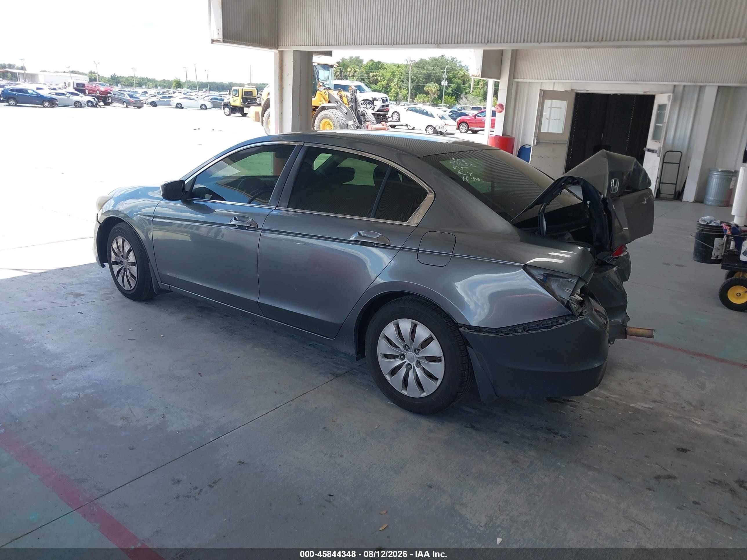 2008 Honda Accord 2.4 Lx Gray vin: 1HGCP26358A165930
