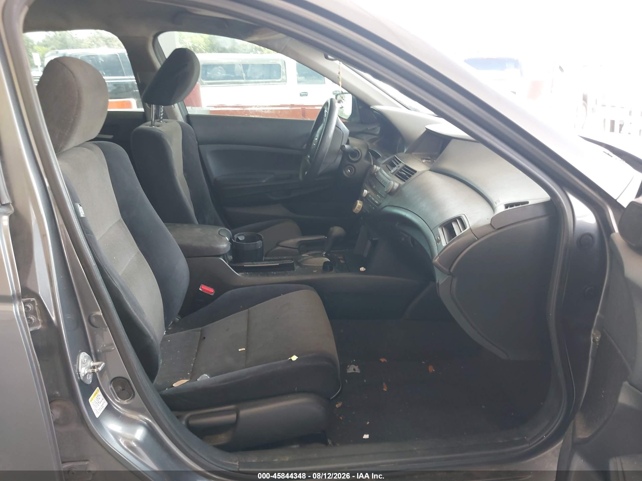 2008 Honda Accord 2.4 Lx Gray vin: 1HGCP26358A165930