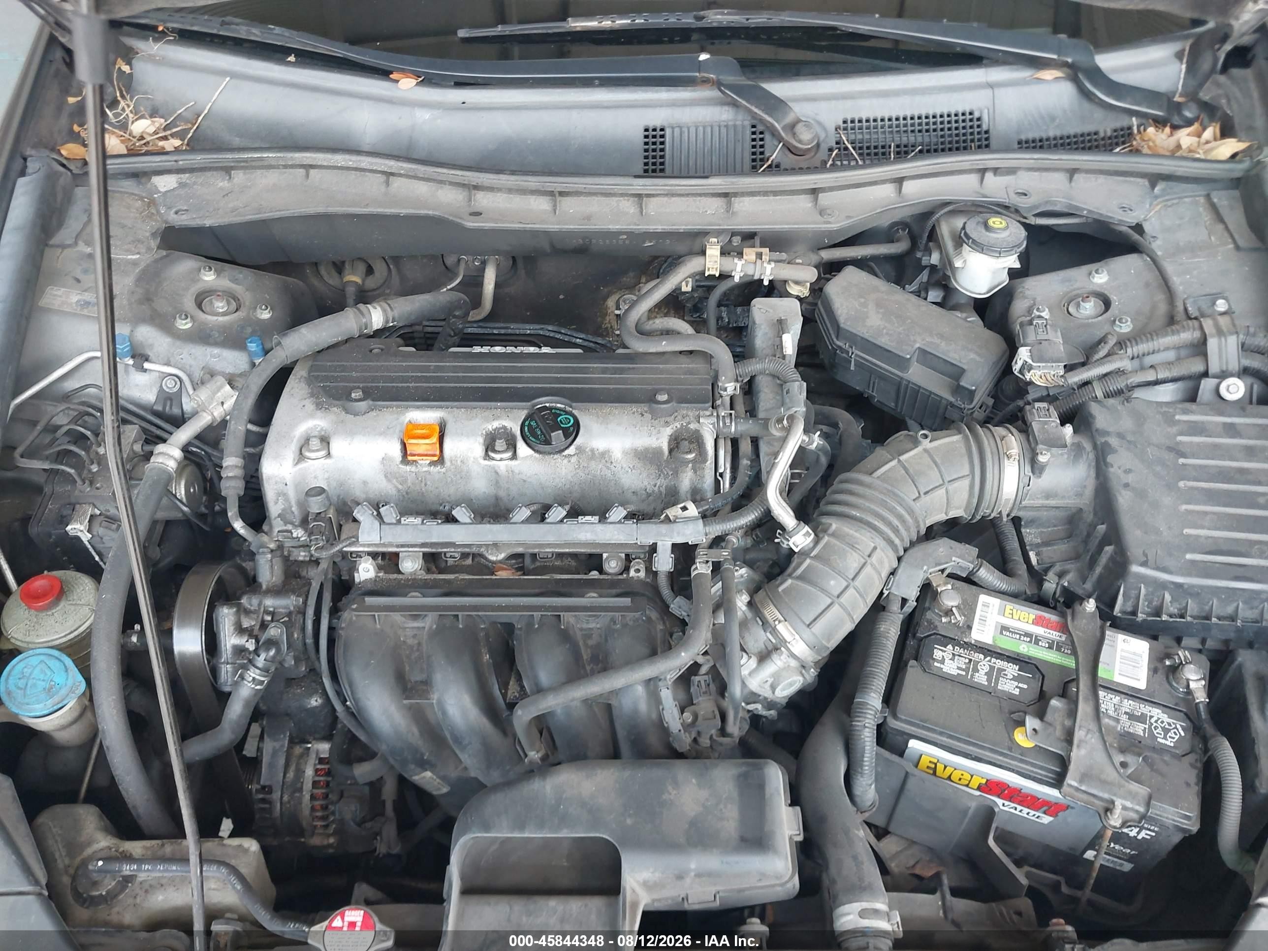 2008 Honda Accord 2.4 Lx Gray vin: 1HGCP26358A165930