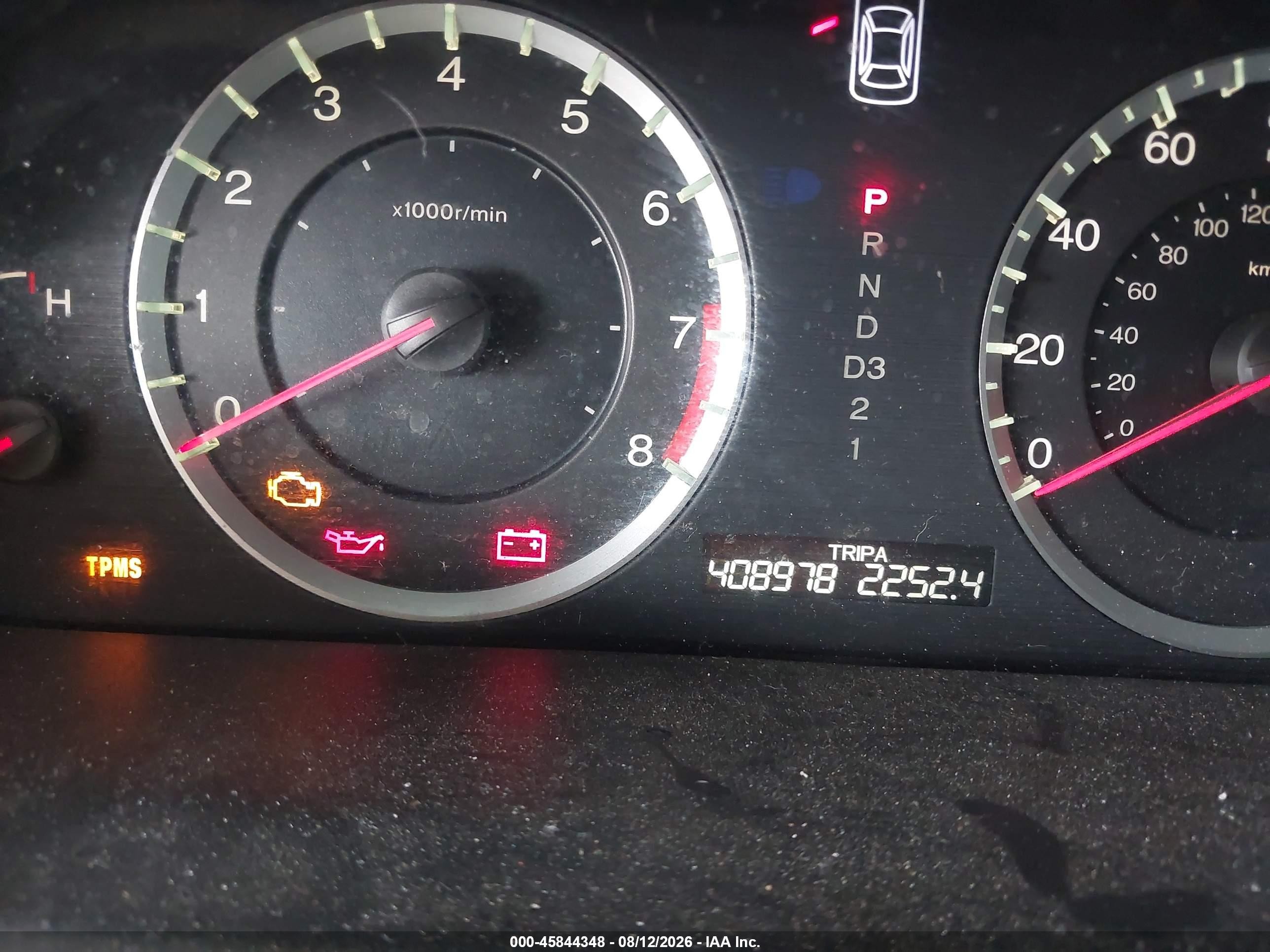 2008 Honda Accord 2.4 Lx Gray vin: 1HGCP26358A165930
