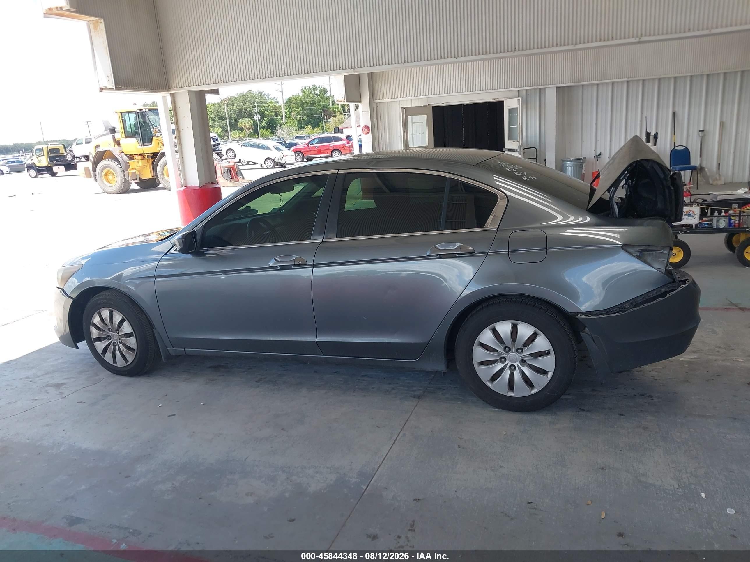 2008 Honda Accord 2.4 Lx Gray vin: 1HGCP26358A165930
