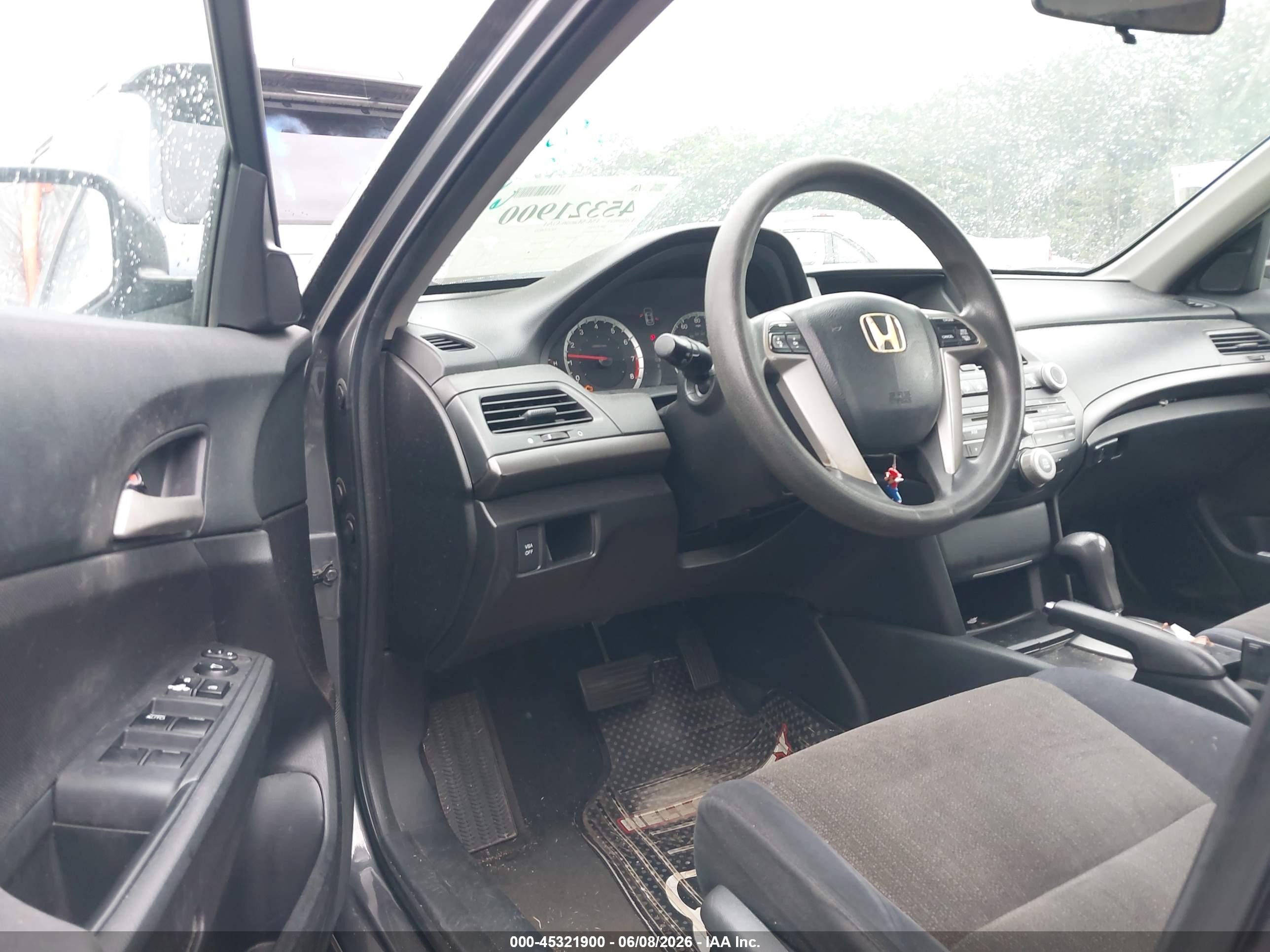 2009 Honda Accord 2.4 Lx Gray vin: 1HGCP26359A092950