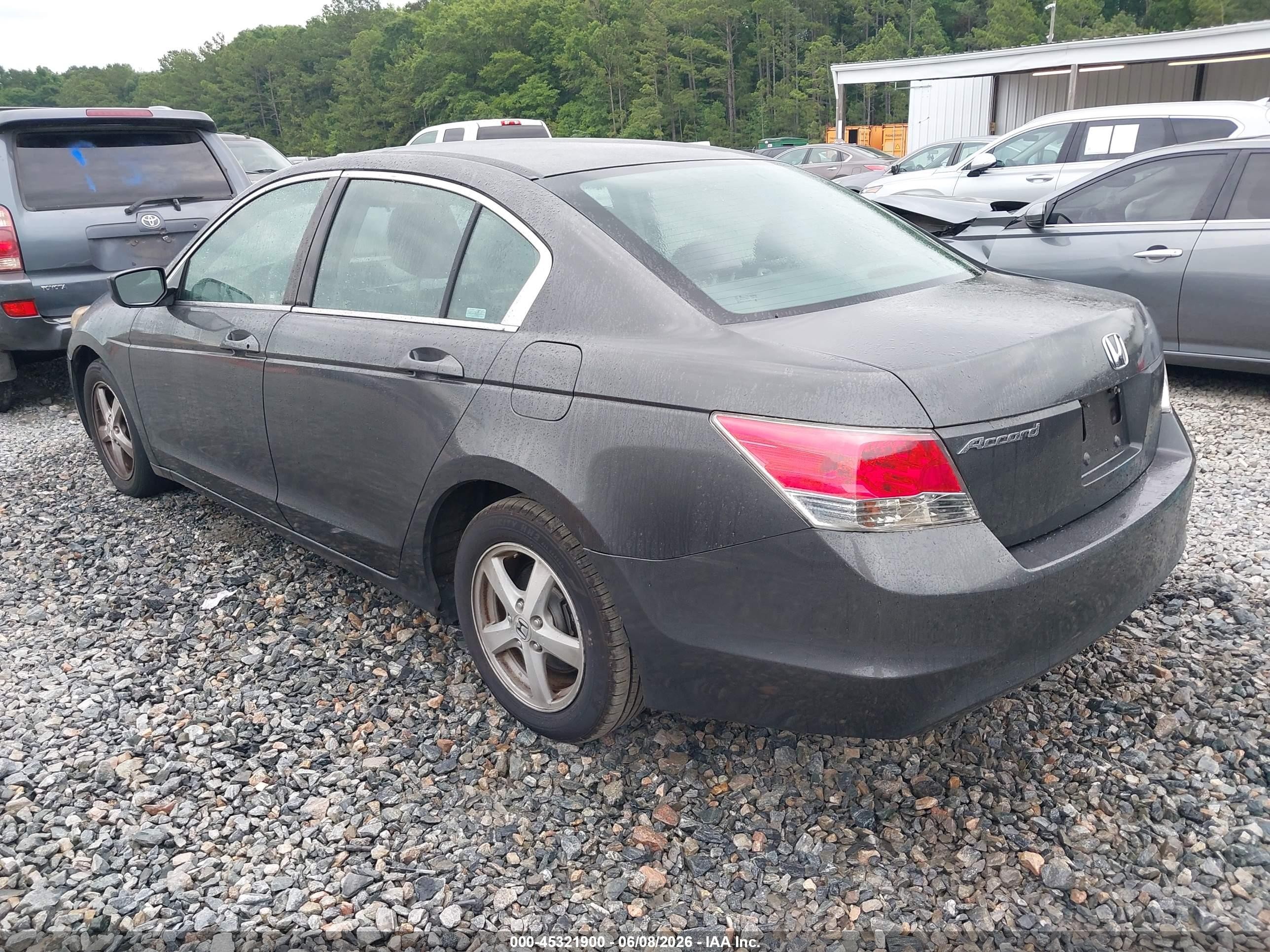 2009 Honda Accord 2.4 Lx Gray vin: 1HGCP26359A092950