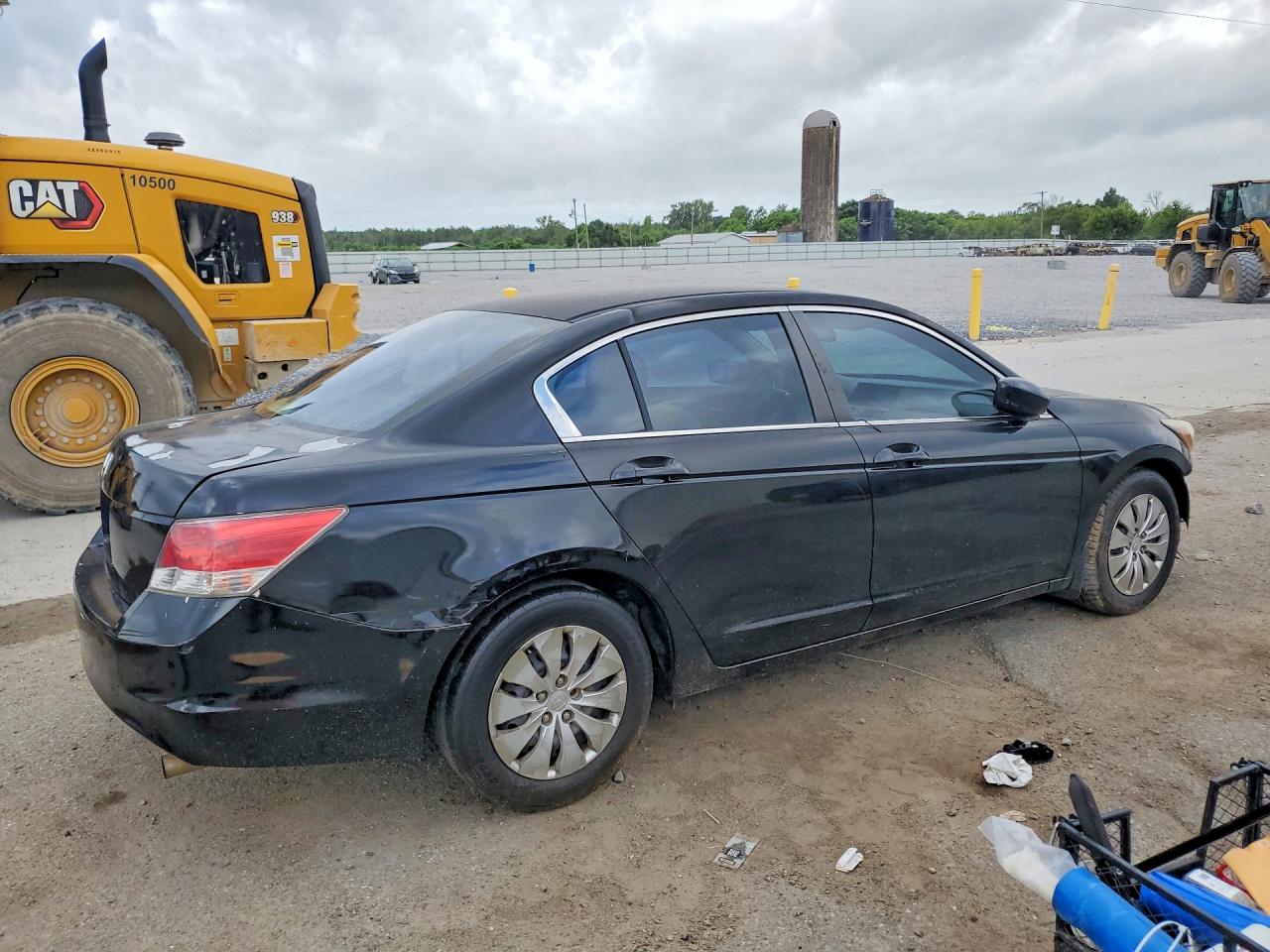 2009 Honda Accord Lx Black vin: 1HGCP26359A145825