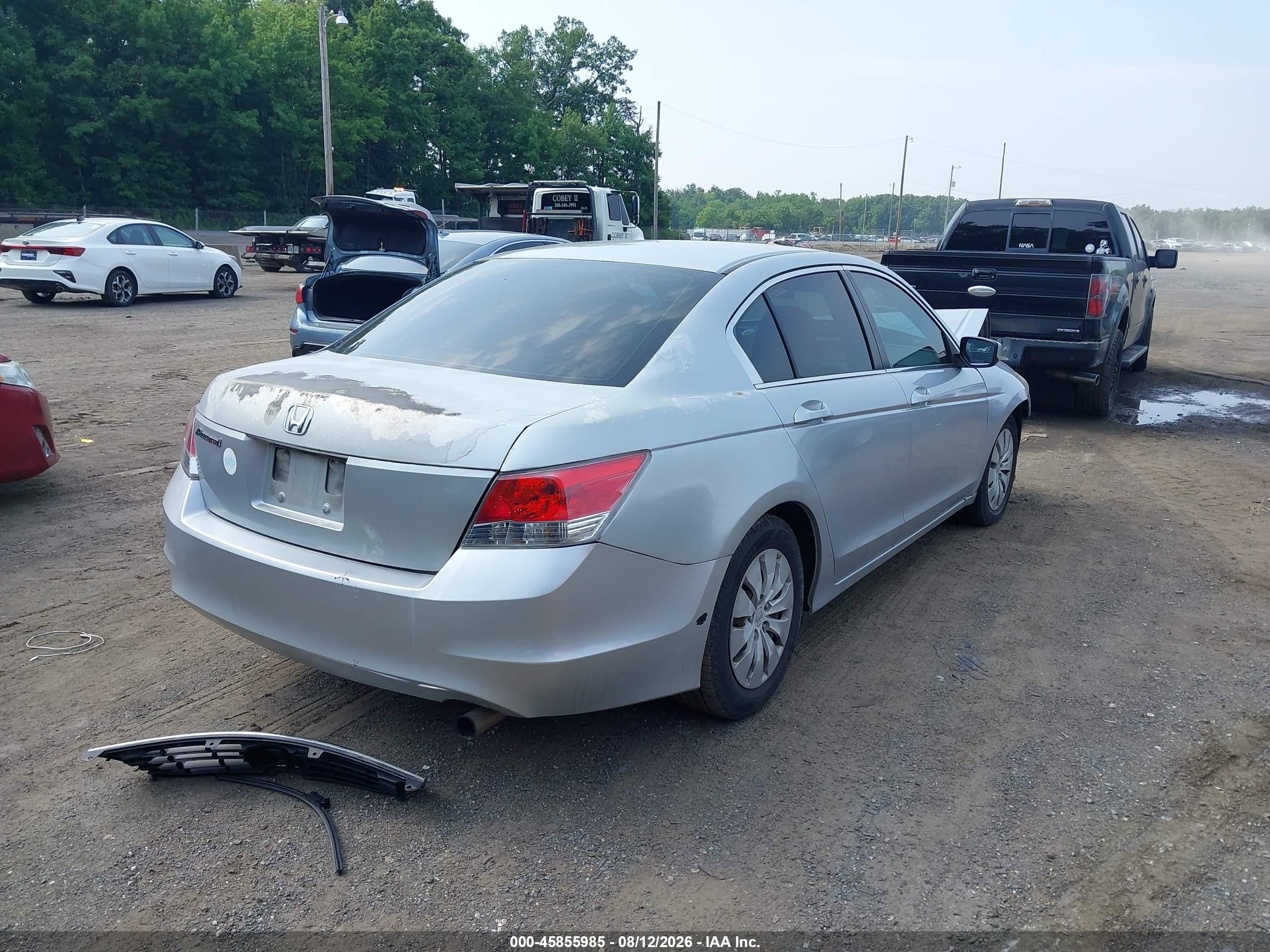 2009 Honda Accord 2.4 Lx Silver vin: 1HGCP26359A179571