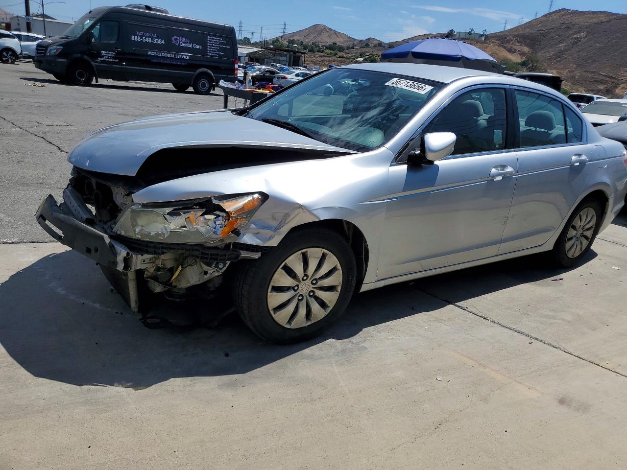2009 Honda Accord Lx Silver vin: 1HGCP26359A196063
