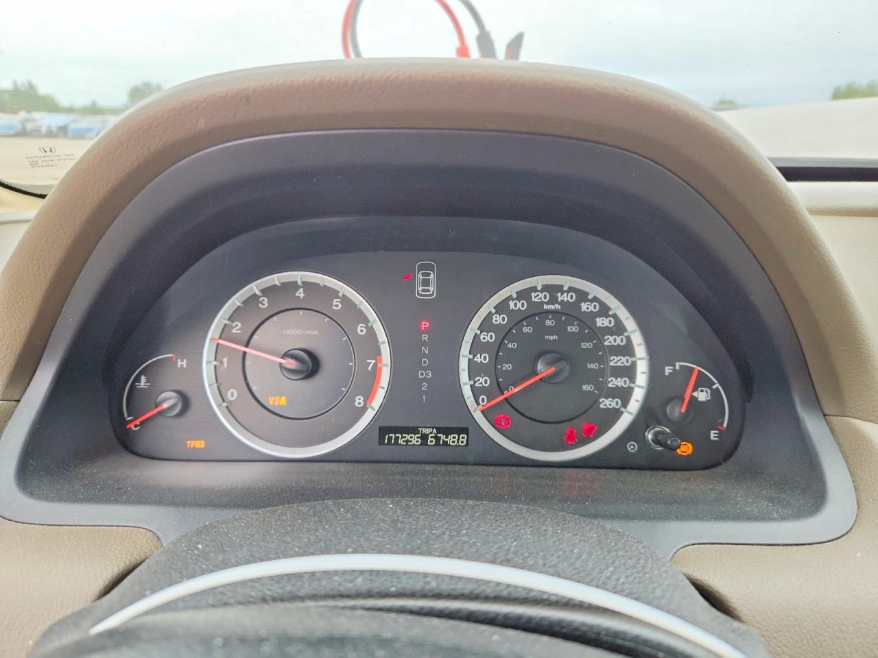 2009 Honda Accord Lx Tan vin: 1HGCP26359A808181