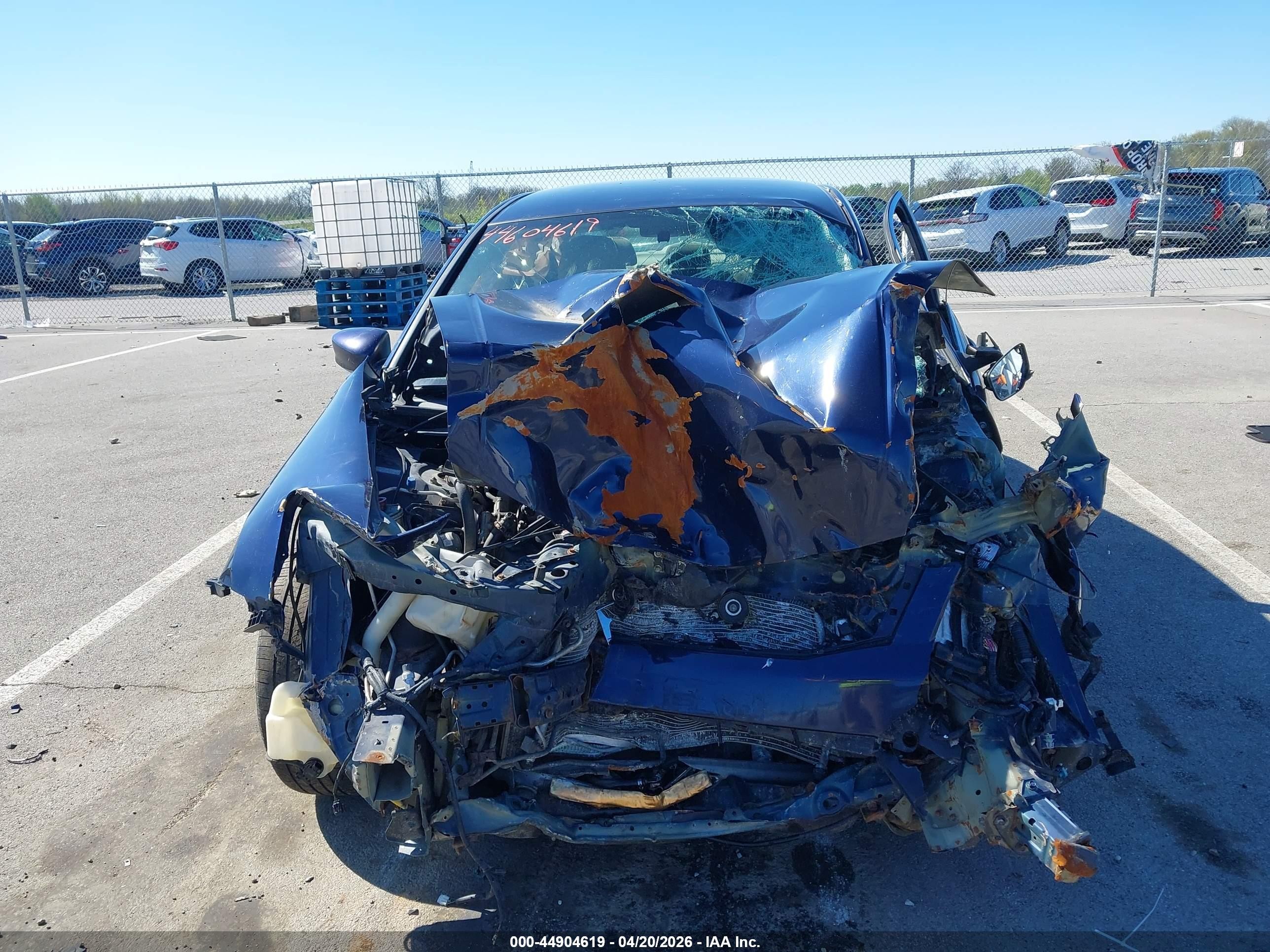 2008 Honda Accord 2.4 Lx Blue vin: 1HGCP26368A067991