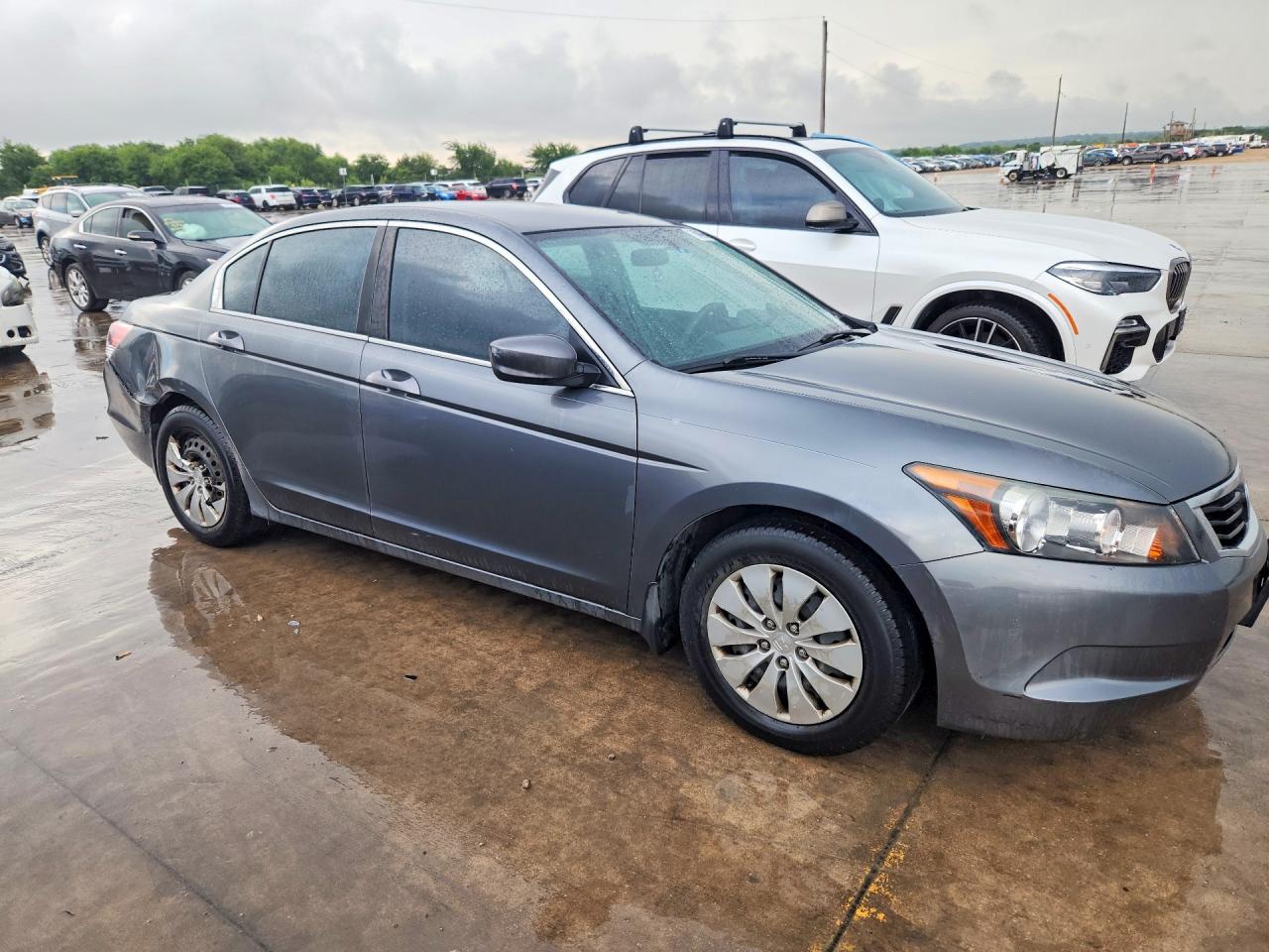 2008 Honda Accord Lx Gray vin: 1HGCP26368A123976