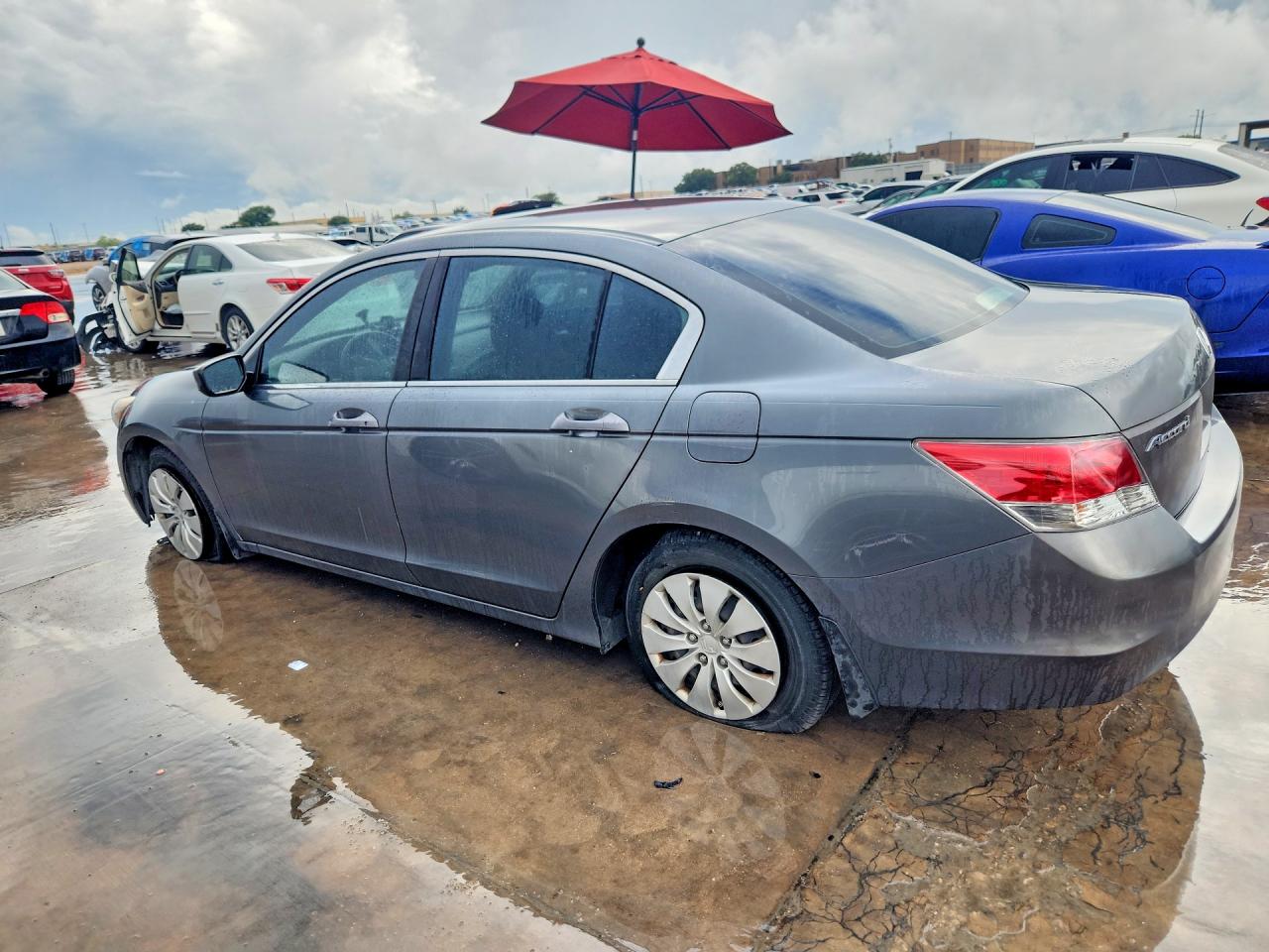 2008 Honda Accord Lx Gray vin: 1HGCP26368A123976