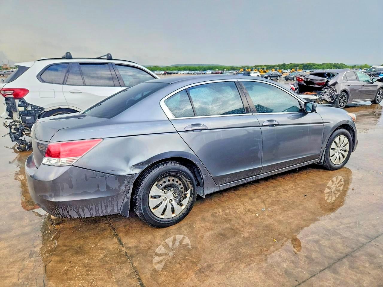 2008 Honda Accord Lx Gray vin: 1HGCP26368A123976