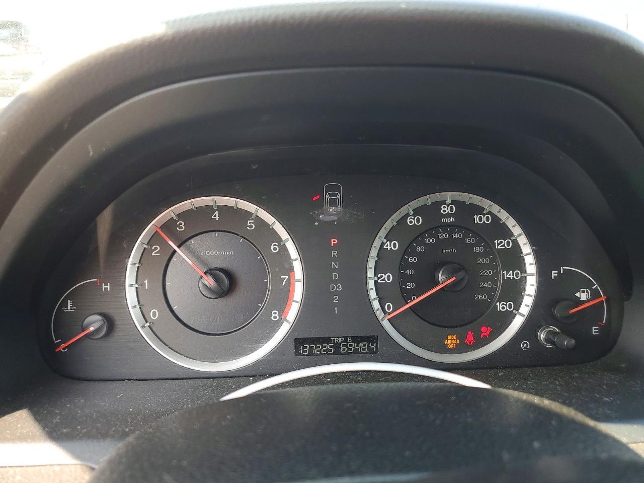 2008 Honda Accord Lx Угольный vin: 1HGCP26368A127879