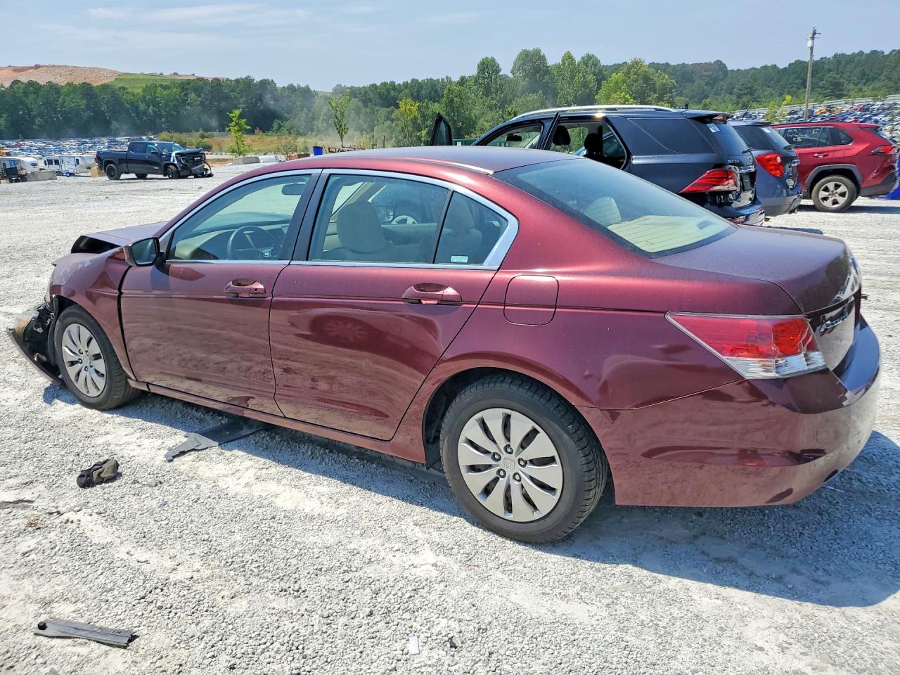 2008 Honda Accord Lx Brown vin: 1HGCP26368A134833