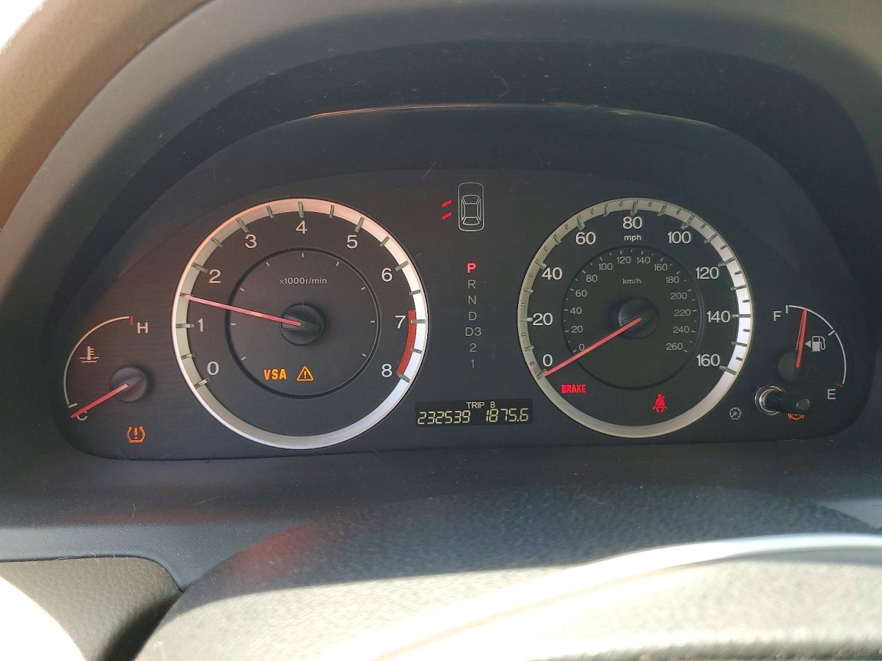 2008 Honda Accord Lx Brown vin: 1HGCP26368A134833