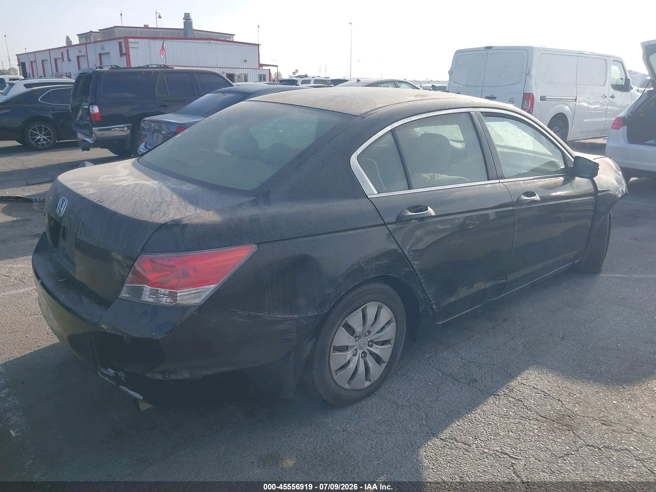 2009 Honda Accord 2.4 Lx Black vin: 1HGCP26369A010272