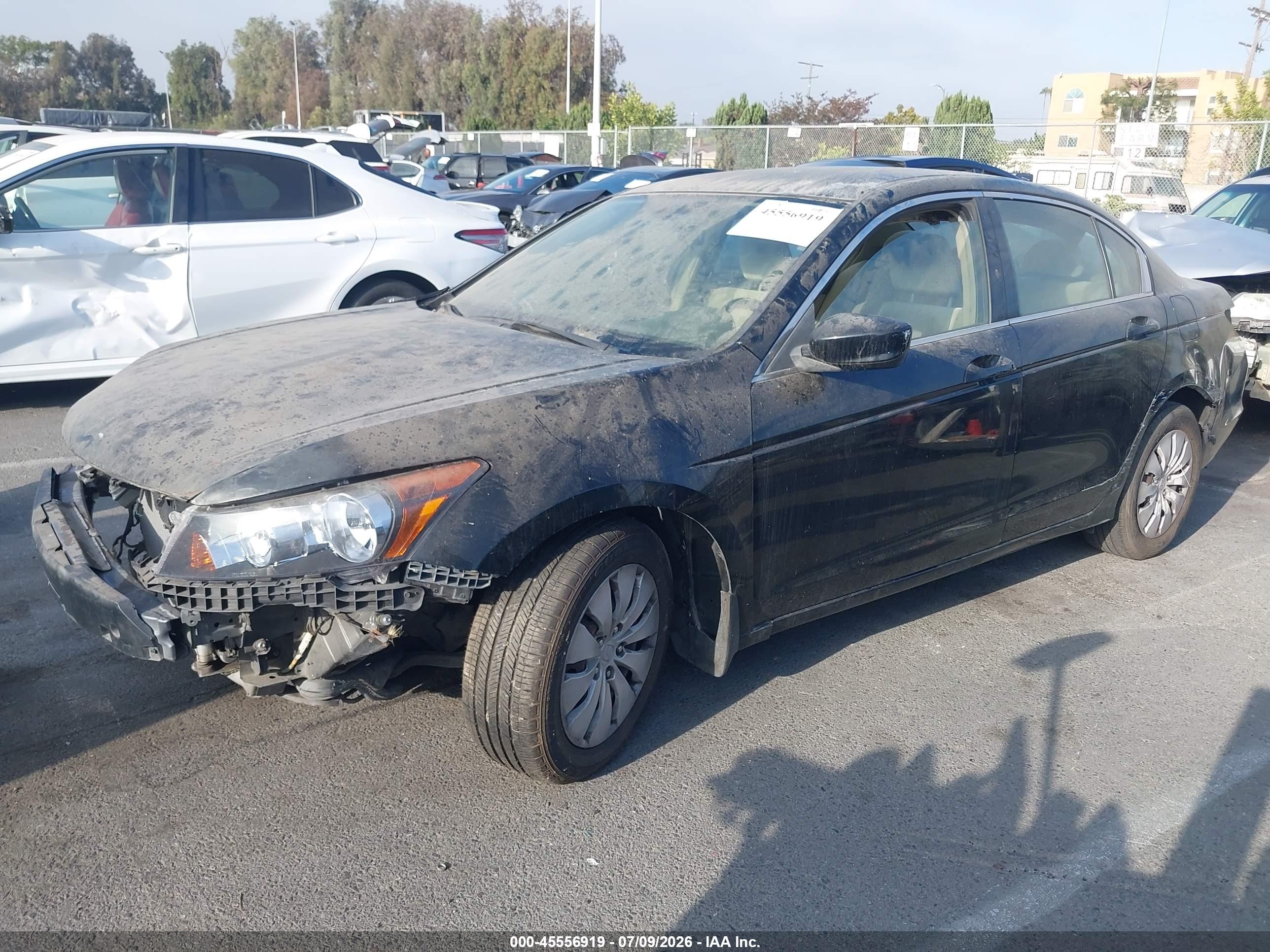 2009 Honda Accord 2.4 Lx Black vin: 1HGCP26369A010272