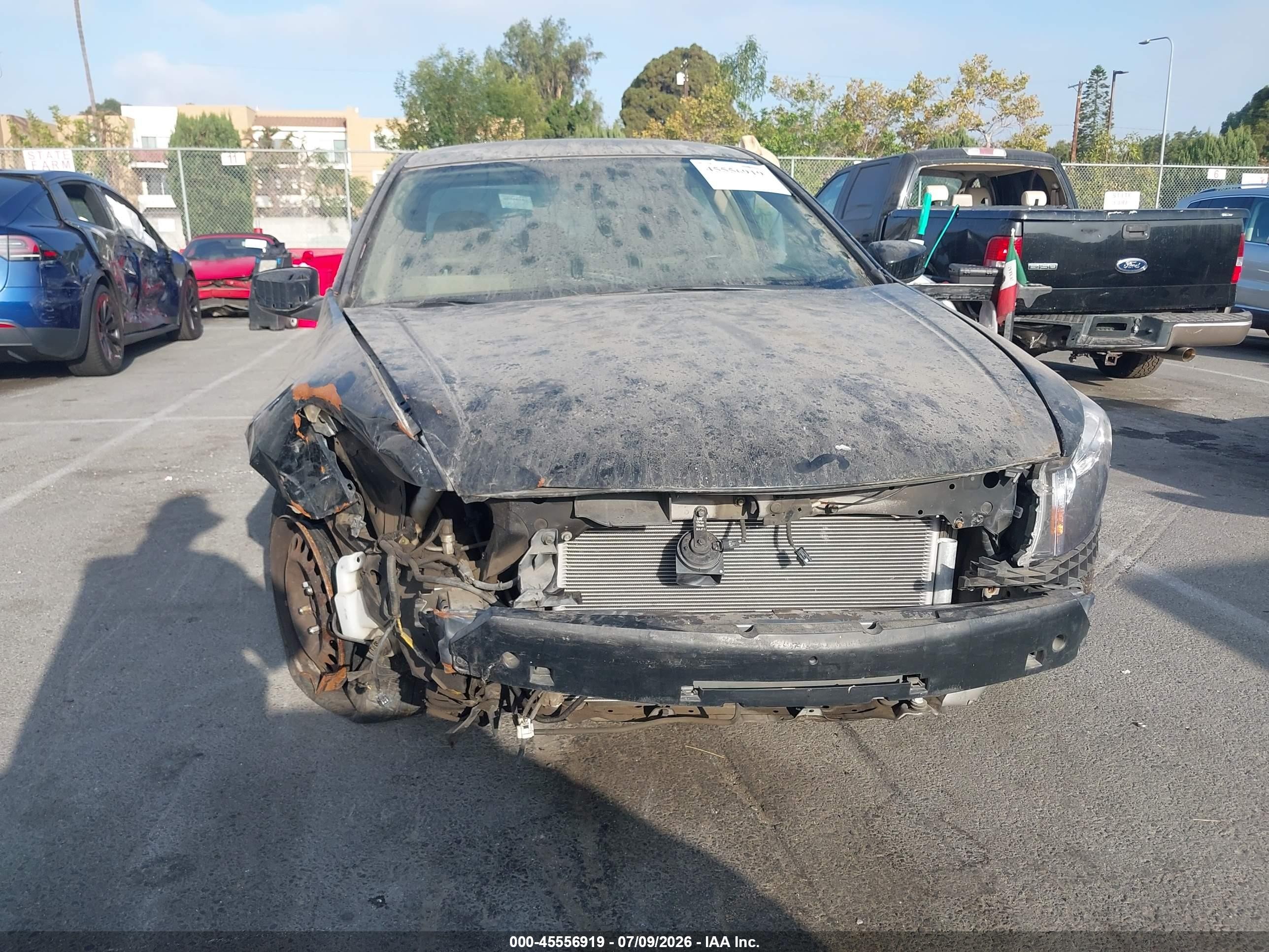 2009 Honda Accord 2.4 Lx Black vin: 1HGCP26369A010272
