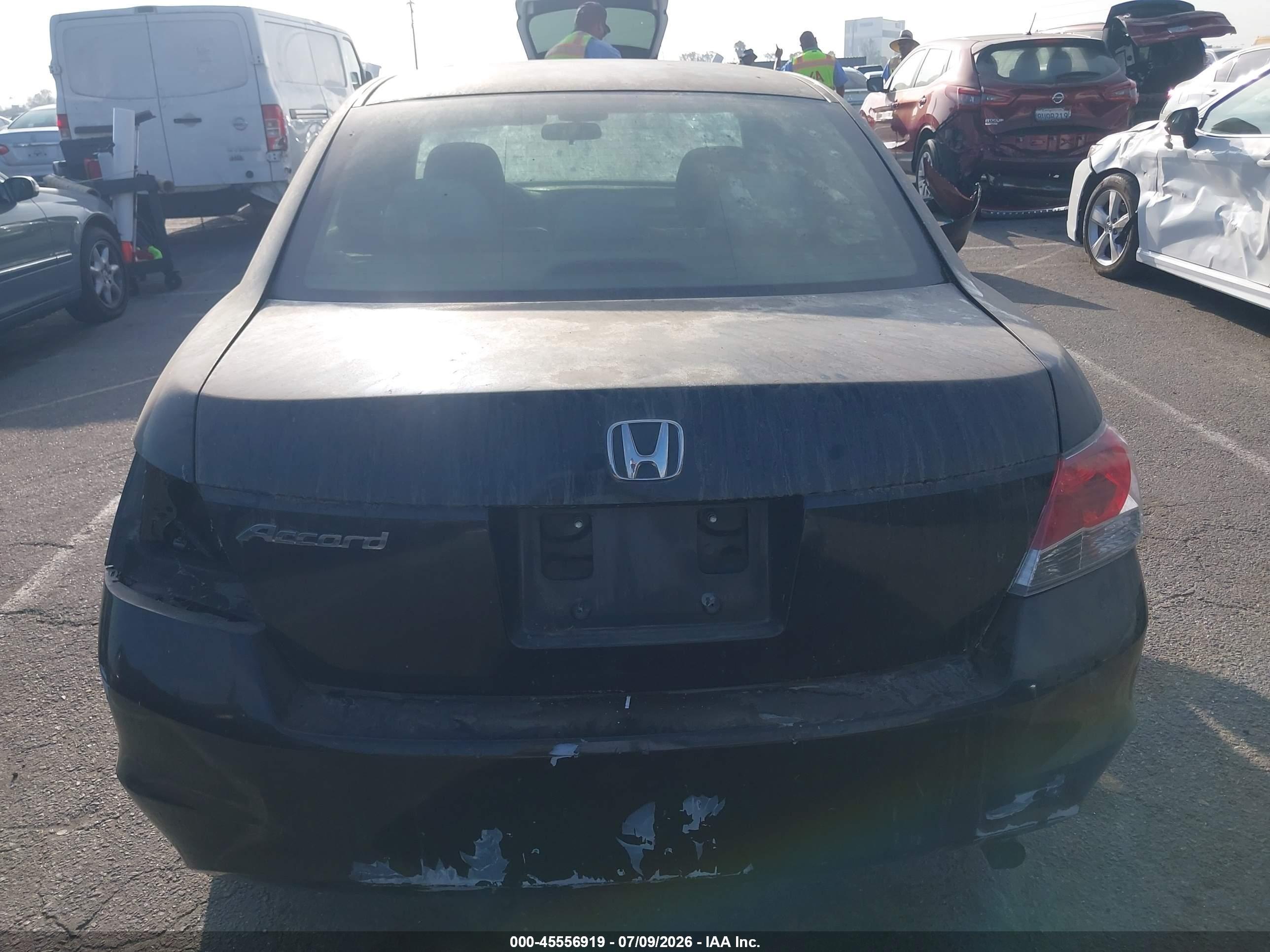 2009 Honda Accord 2.4 Lx Black vin: 1HGCP26369A010272