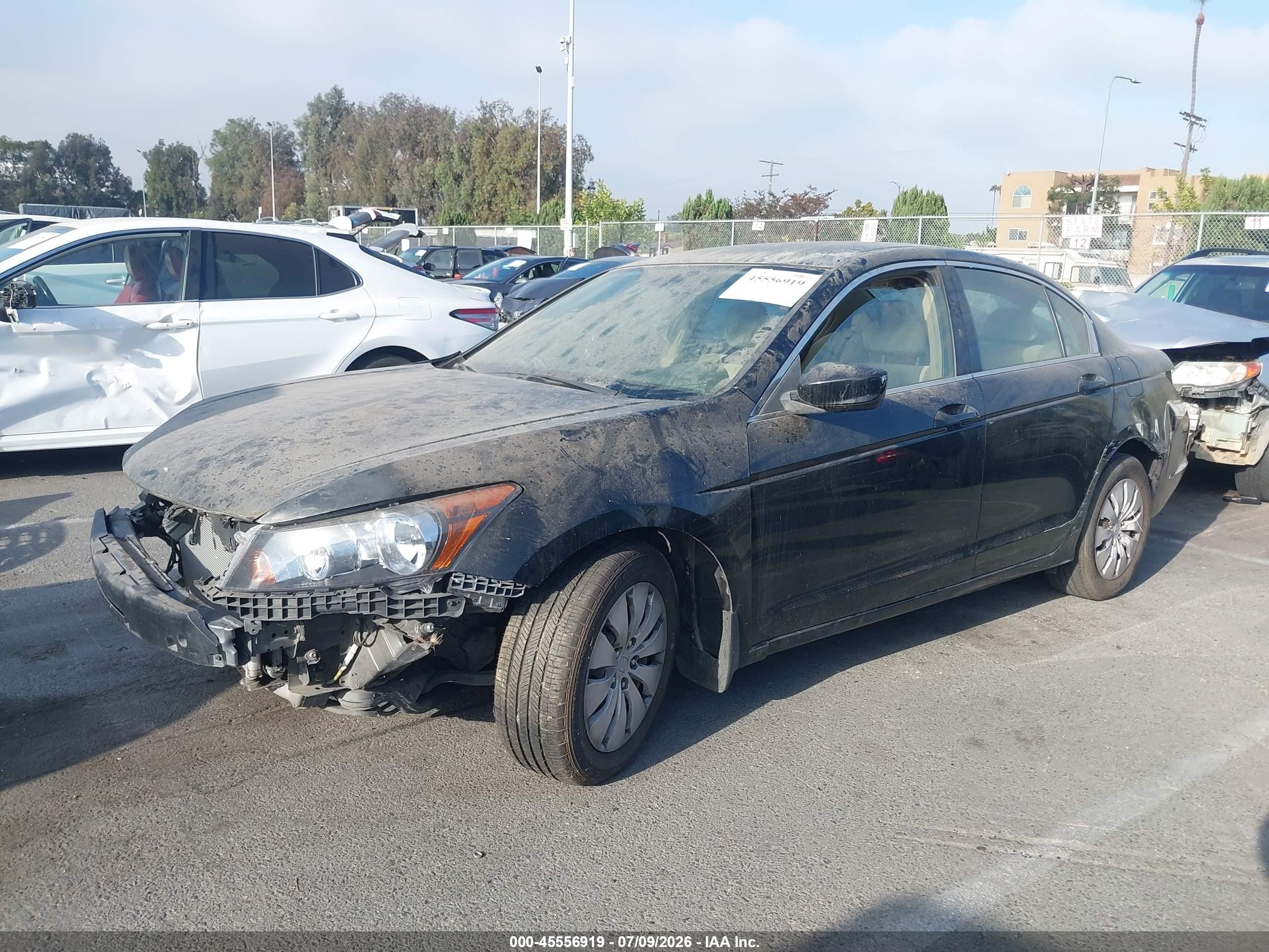 2009 Honda Accord 2.4 Lx Black vin: 1HGCP26369A010272