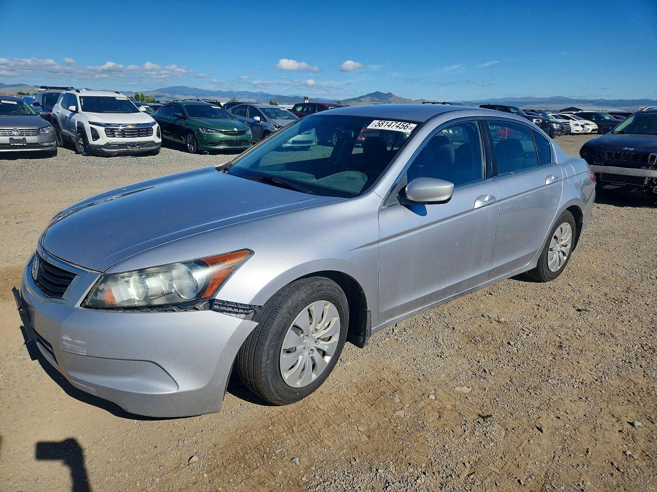 2009 Honda Accord Lx Gray vin: 1HGCP26369A012961