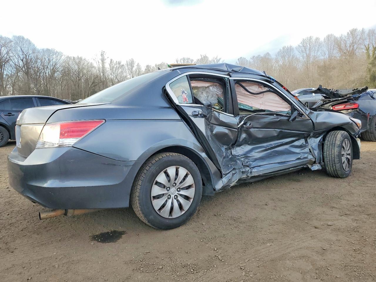 2009 Honda Accord Lx Gray vin: 1HGCP26369A014743