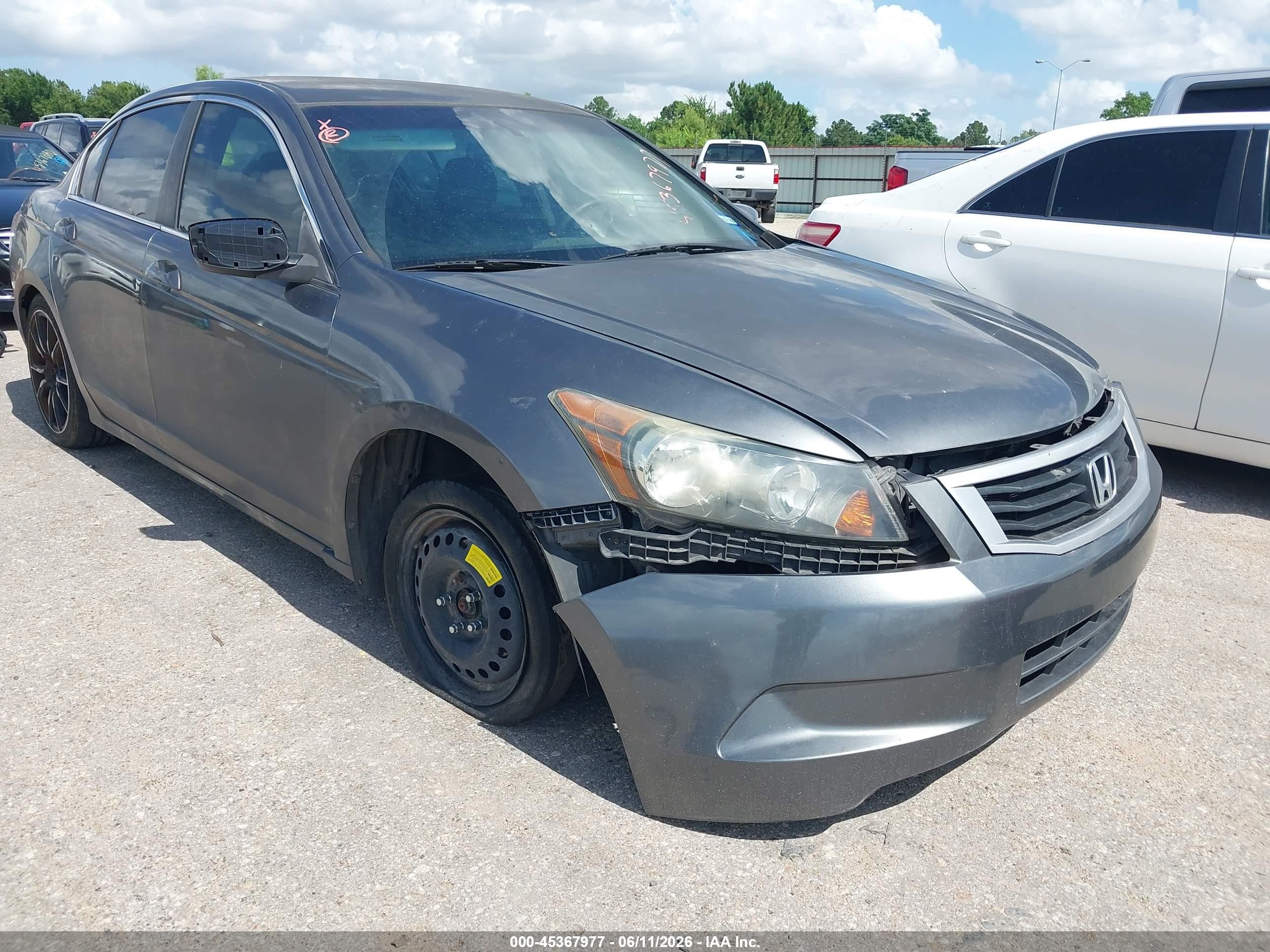 2009 Honda Accord 2.4 Lx Gray vin: 1HGCP26369A021286
