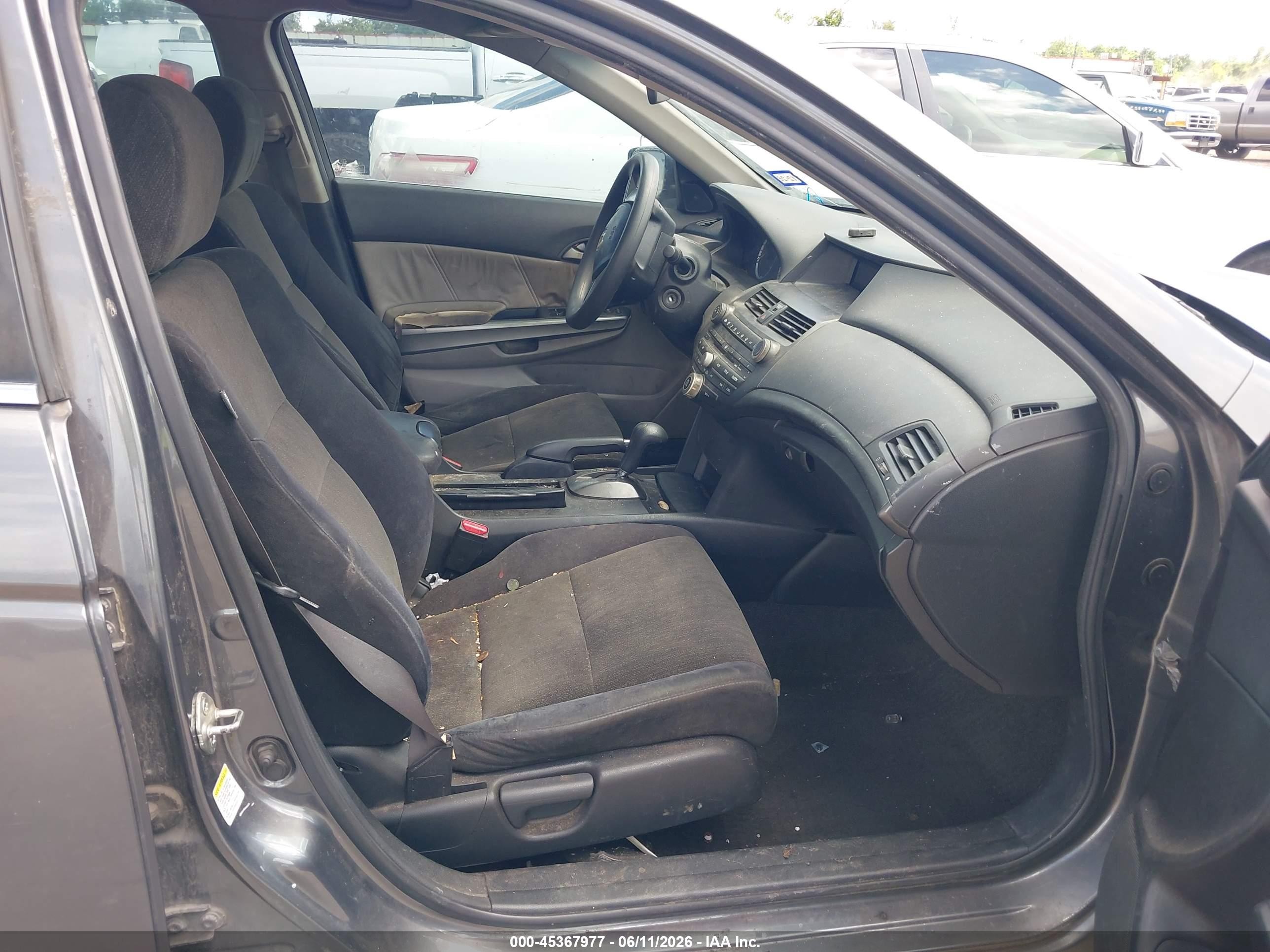 2009 Honda Accord 2.4 Lx Gray vin: 1HGCP26369A021286