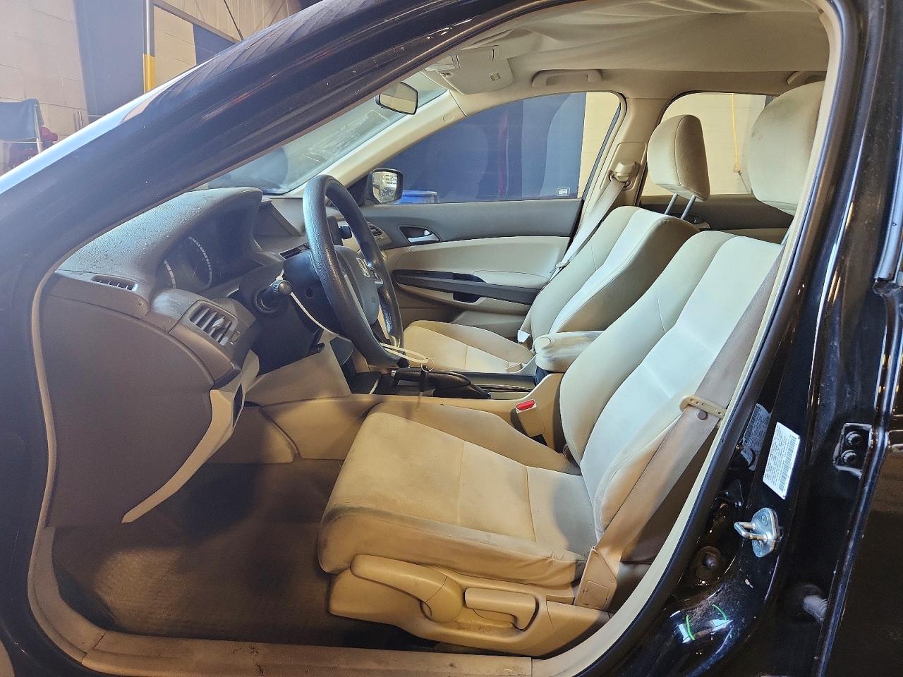 2009 Honda Accord Lx Black vin: 1HGCP26369A043868