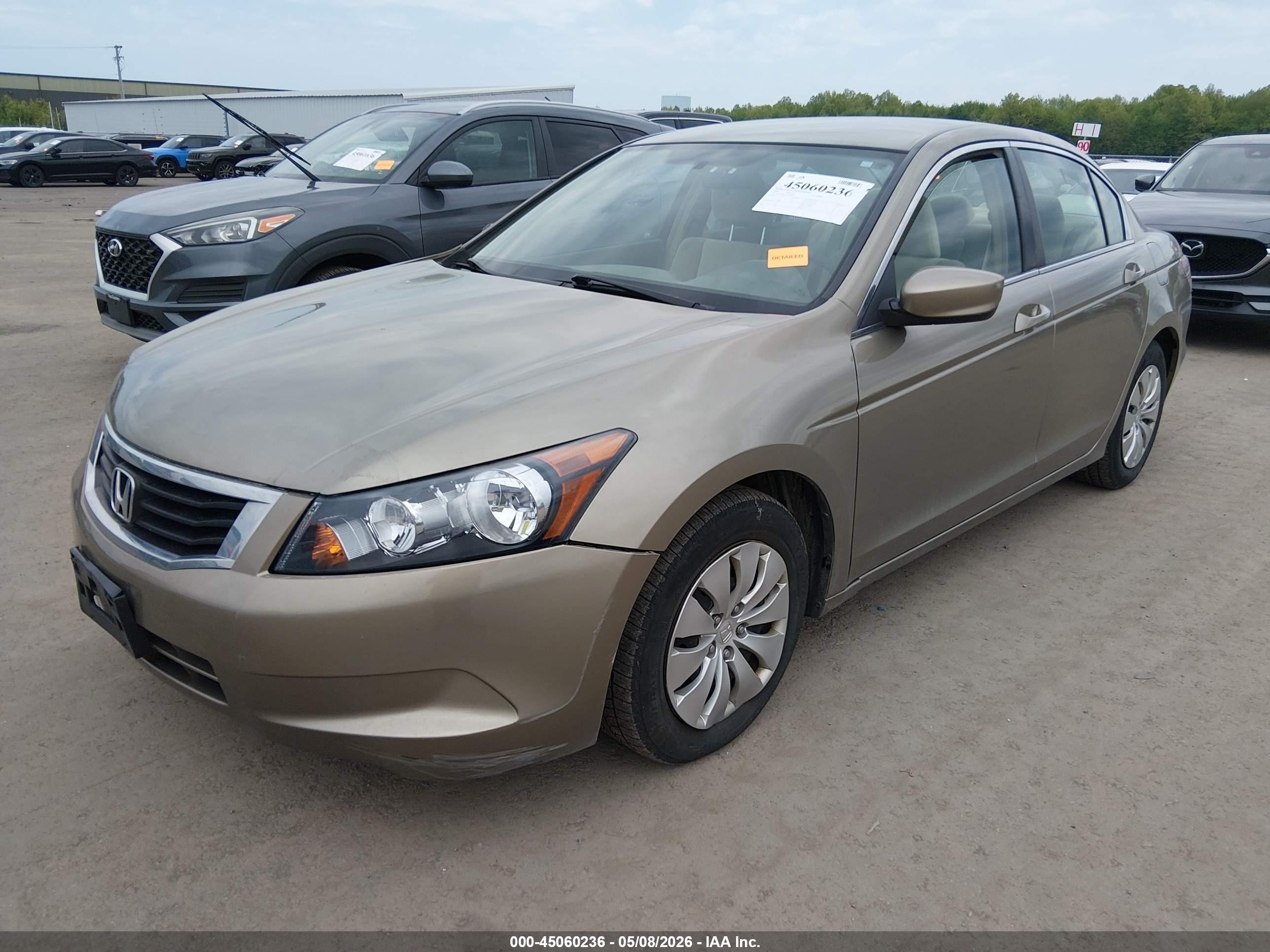 2009 Honda Accord 2.4 Lx Gold vin: 1HGCP26369A054160