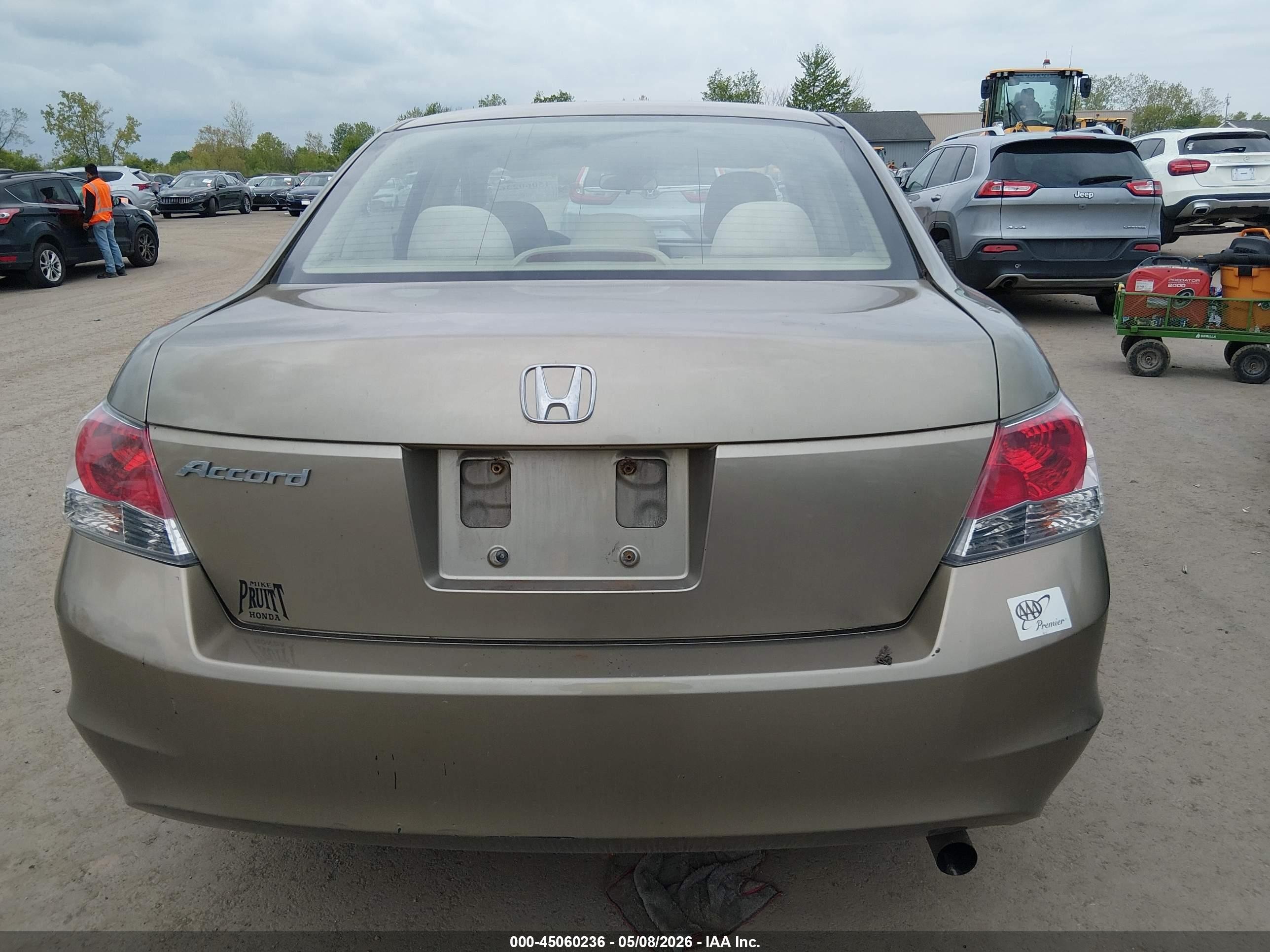 2009 Honda Accord 2.4 Lx Gold vin: 1HGCP26369A054160