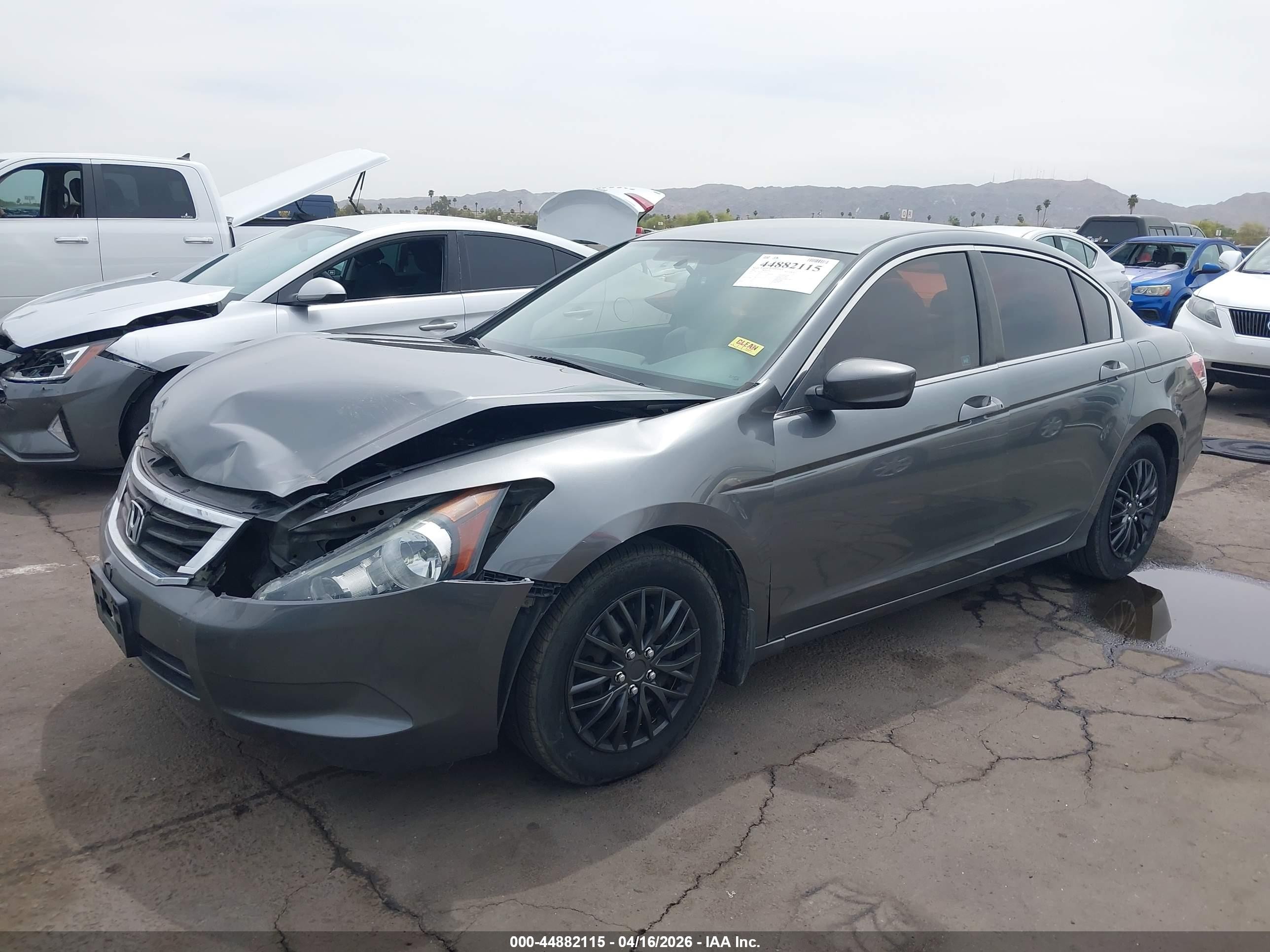 2009 Honda Accord 2.4 Lx Gray vin: 1HGCP26369A054997