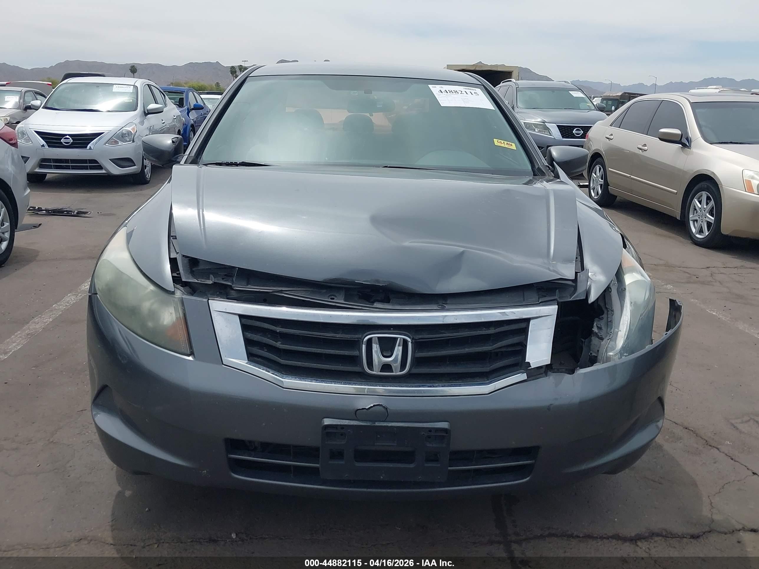 2009 Honda Accord 2.4 Lx Gray vin: 1HGCP26369A054997