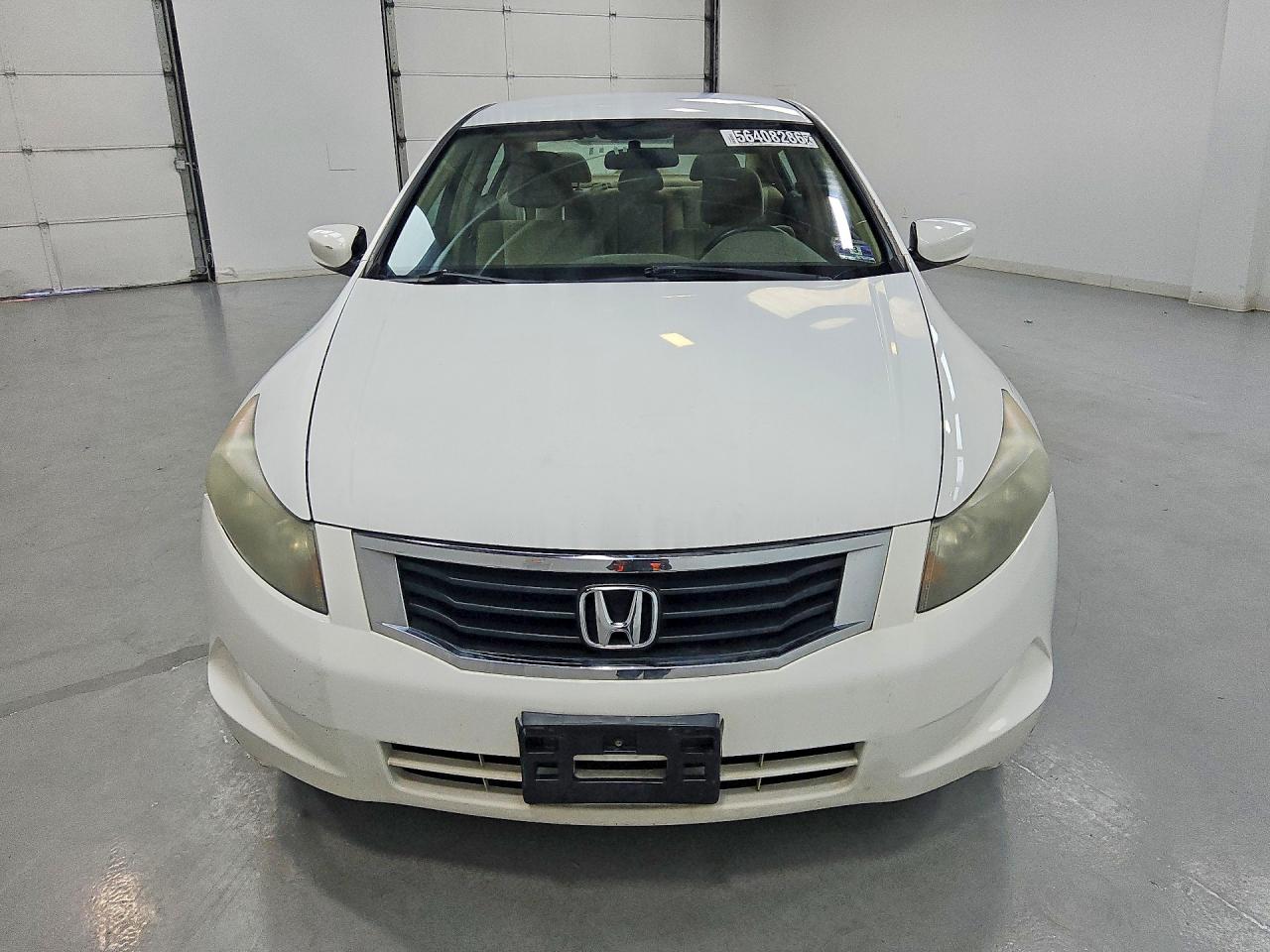 2009 Honda Accord Lx White vin: 1HGCP26369A060797