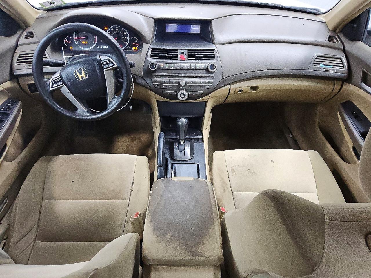 2009 Honda Accord Lx White vin: 1HGCP26369A060797